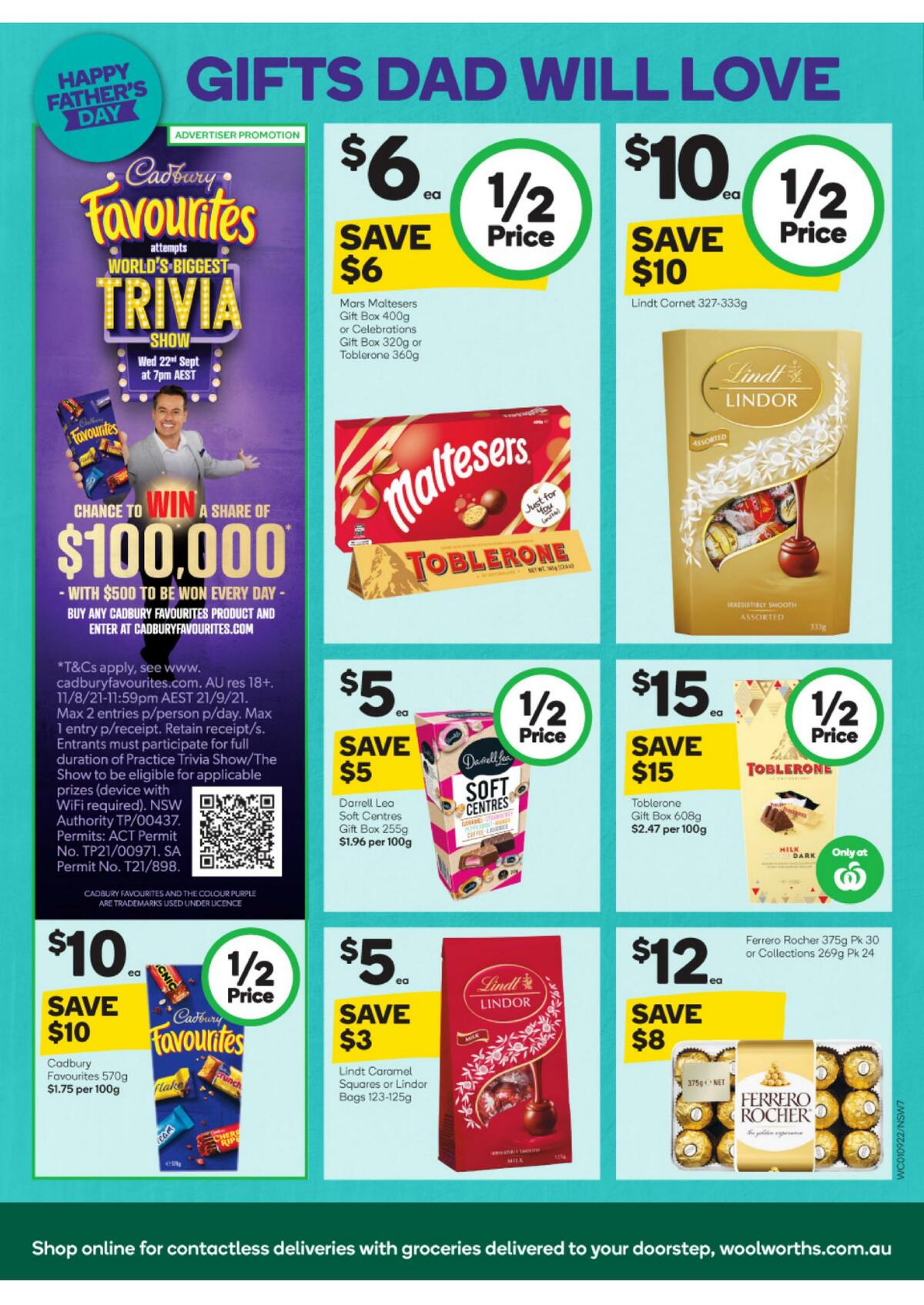 Woolworths Catalogues from 1 September