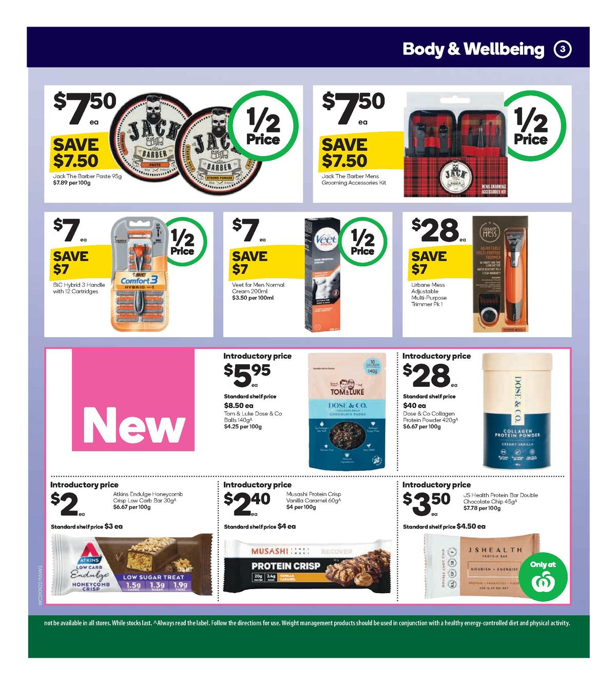 Woolworths Spring Health & Beauty Catalogues from 1 September