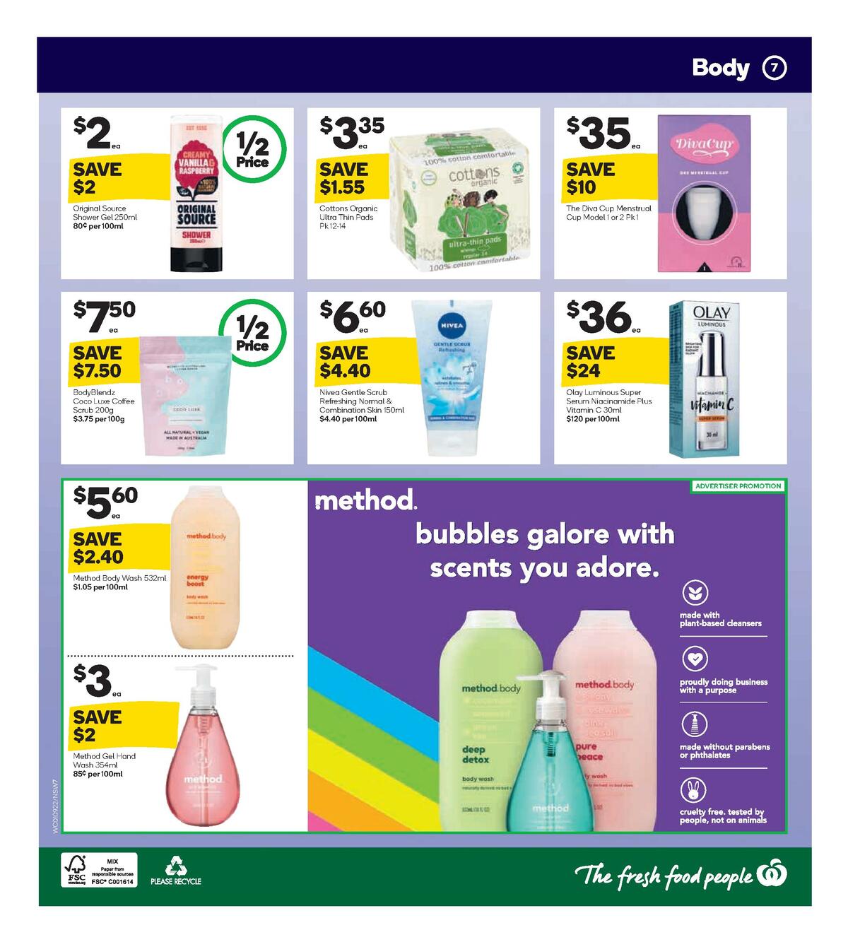 Woolworths Spring Health & Beauty Catalogues from 1 September