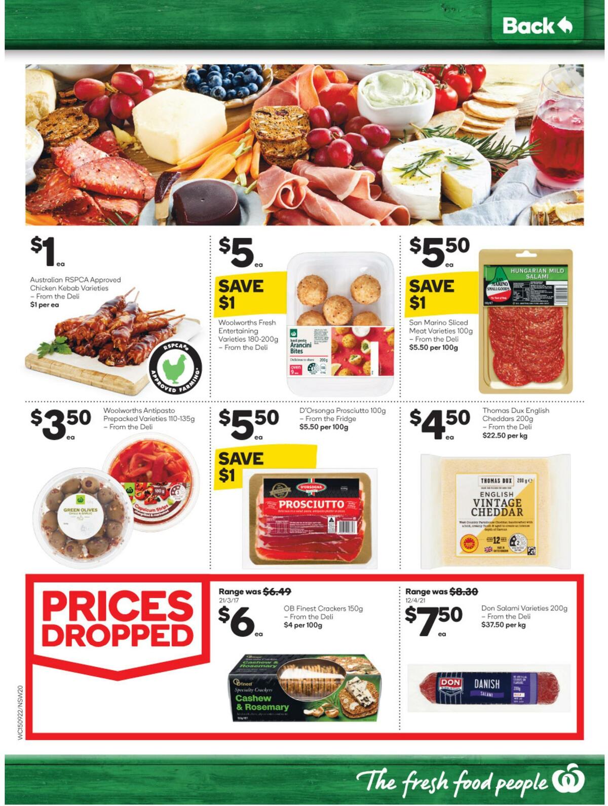 Woolworths Catalogues from 15 September