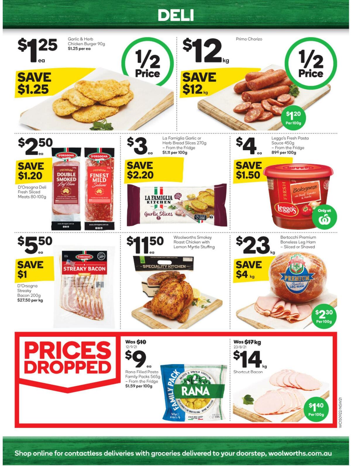 Woolworths Catalogues from 15 September