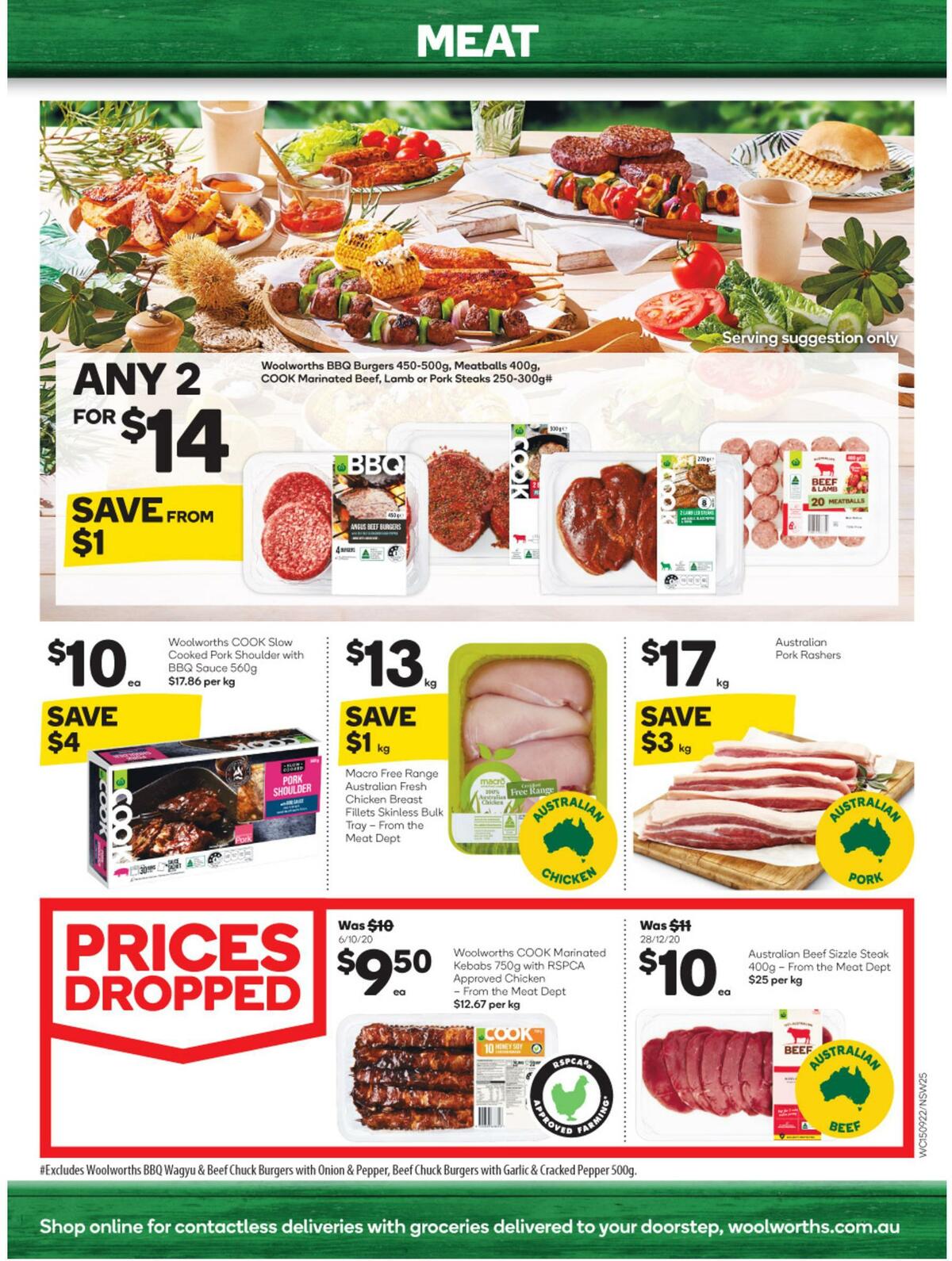 Woolworths Catalogues from 15 September
