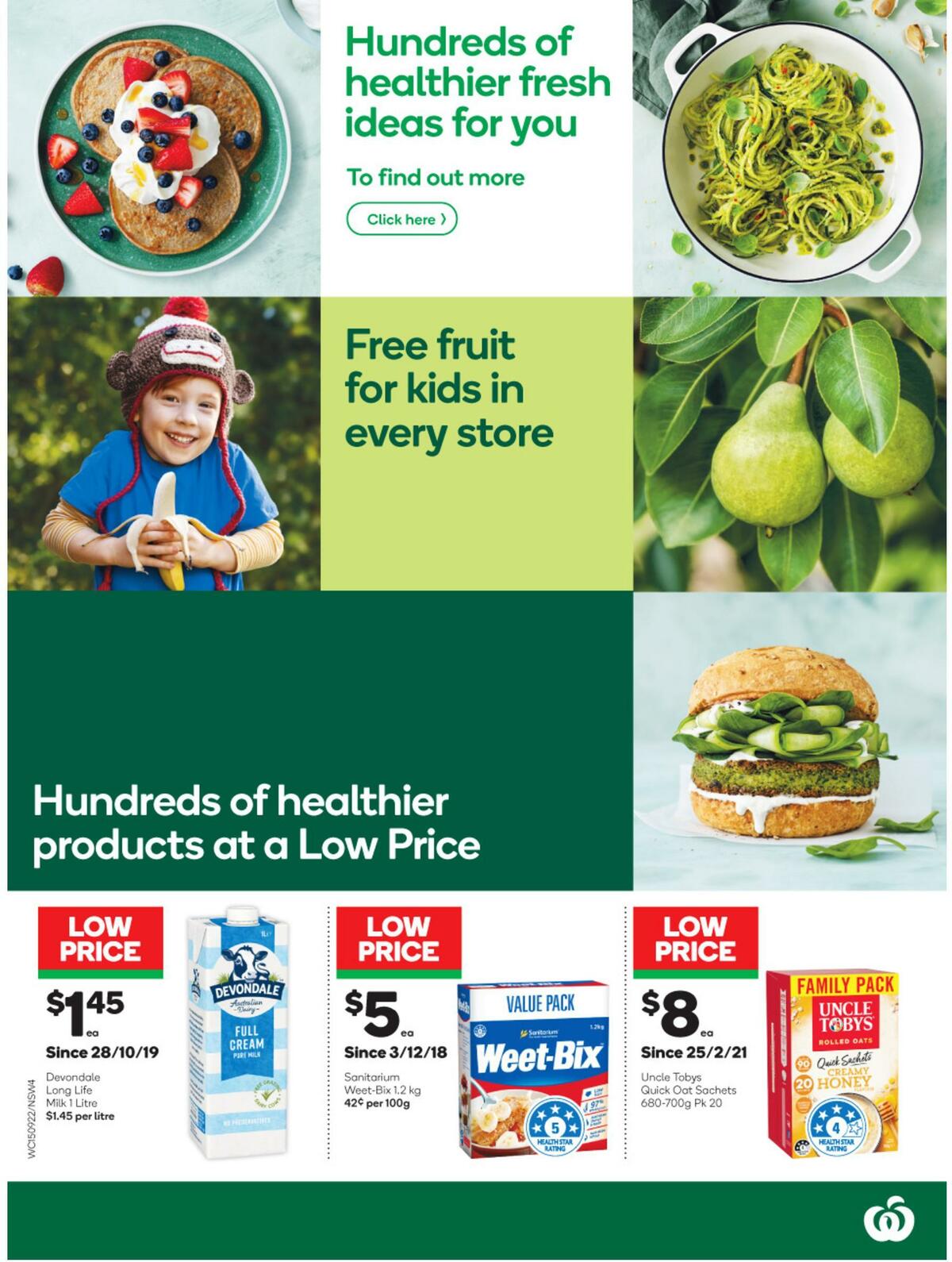 Woolworths Catalogues from 15 September
