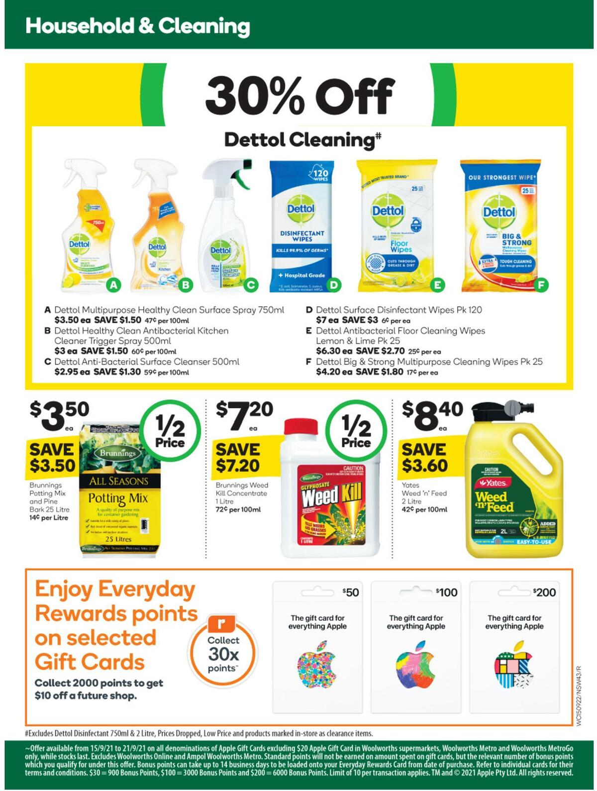 Woolworths Catalogues from 15 September