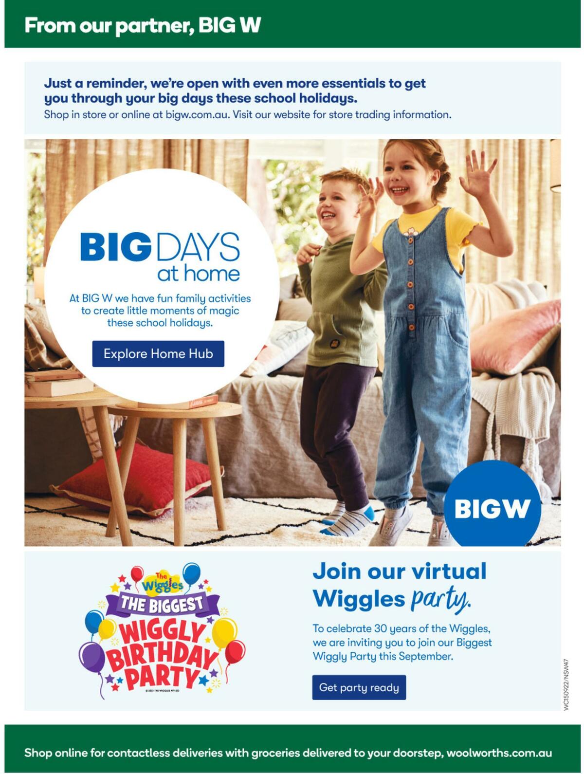 Woolworths Catalogues from 15 September