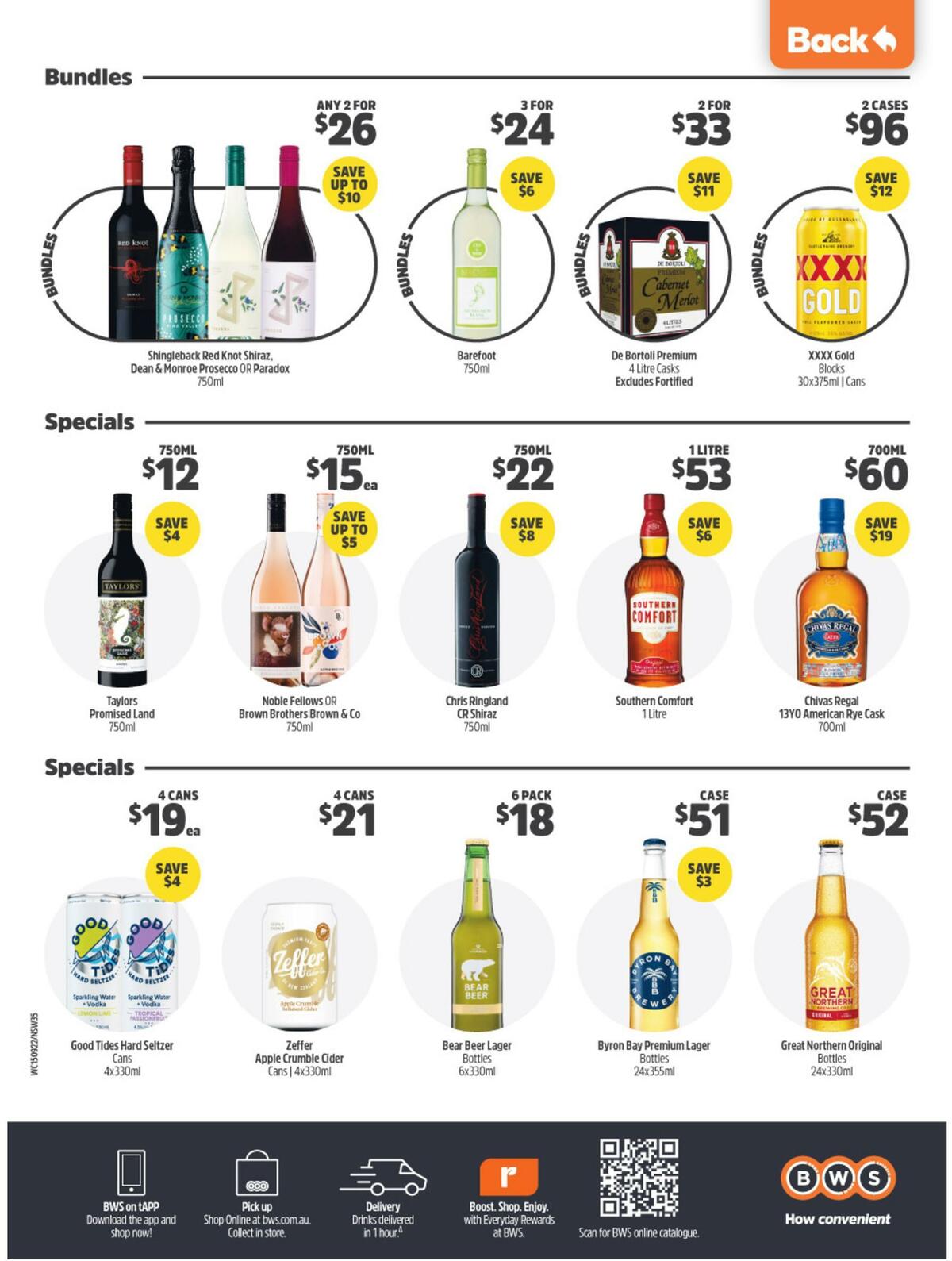 Woolworths Catalogues from 15 September