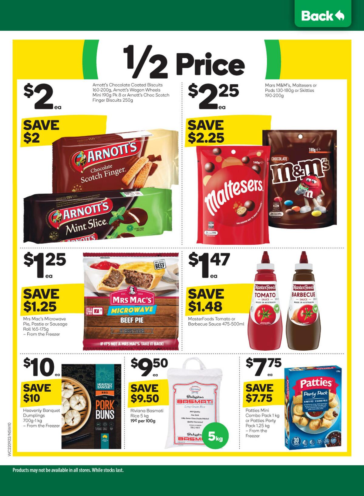 Woolworths Catalogues from 22 September