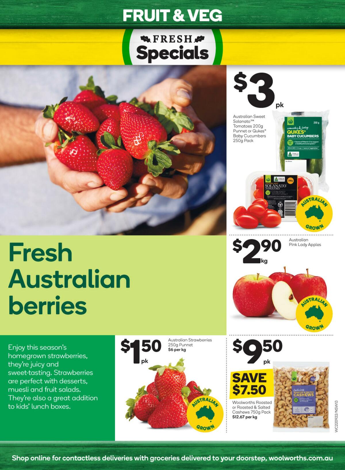 Woolworths Catalogues from 22 September