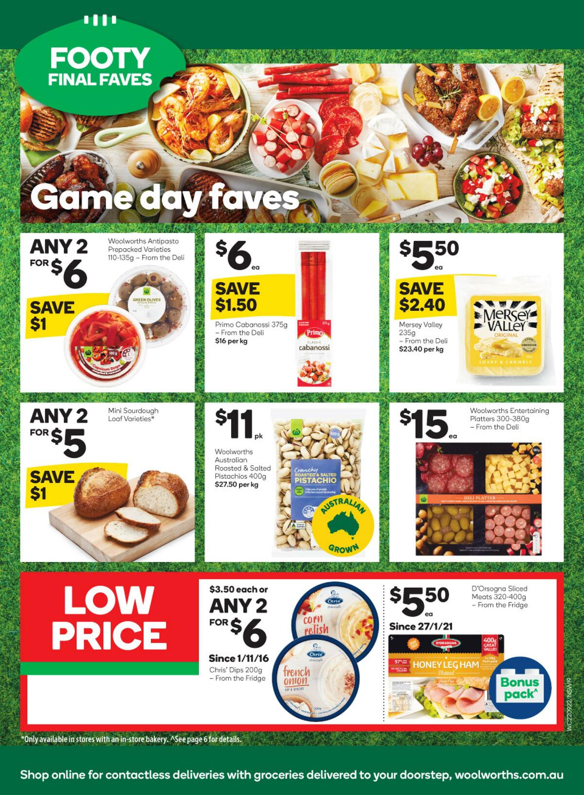 Woolworths Catalogues from 22 September