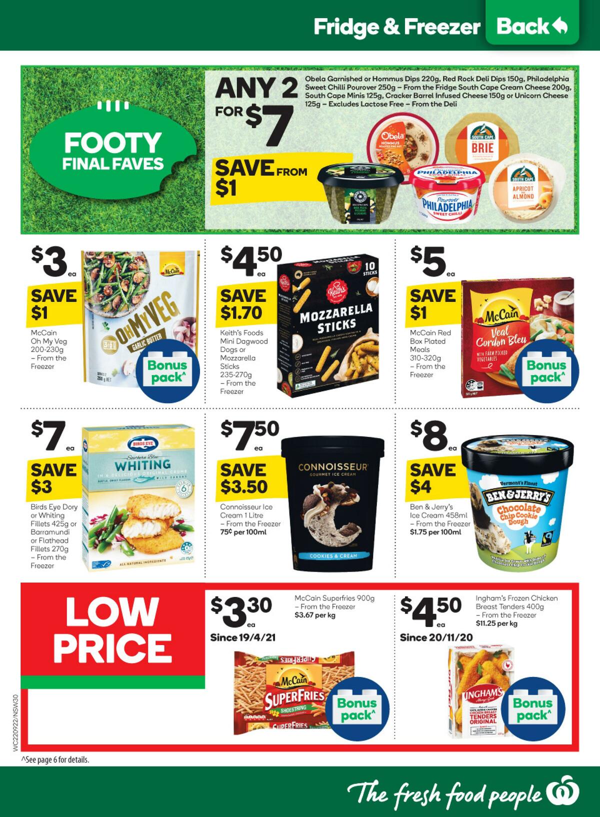 Woolworths Catalogues from 22 September