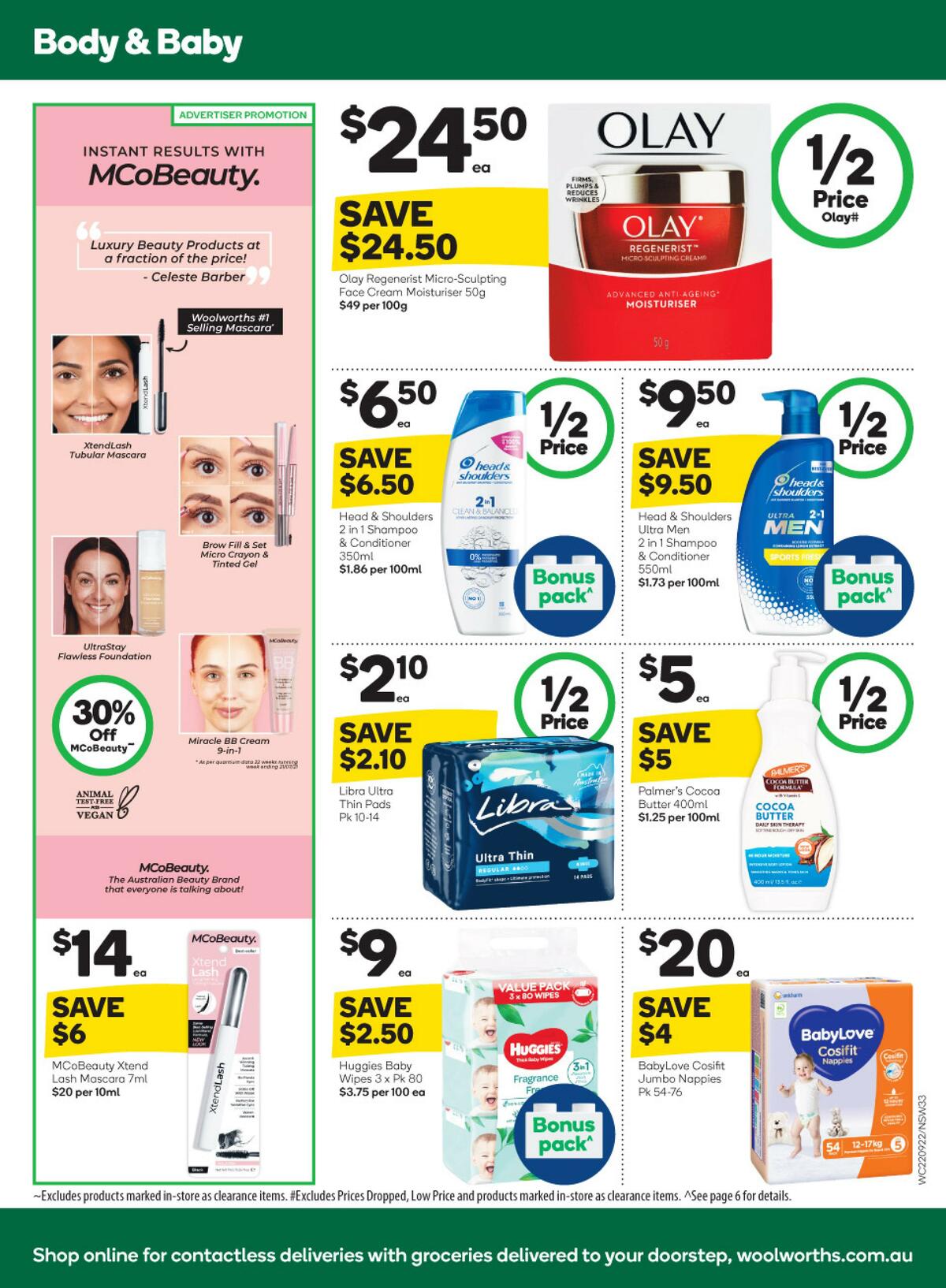 Woolworths Catalogues from 22 September