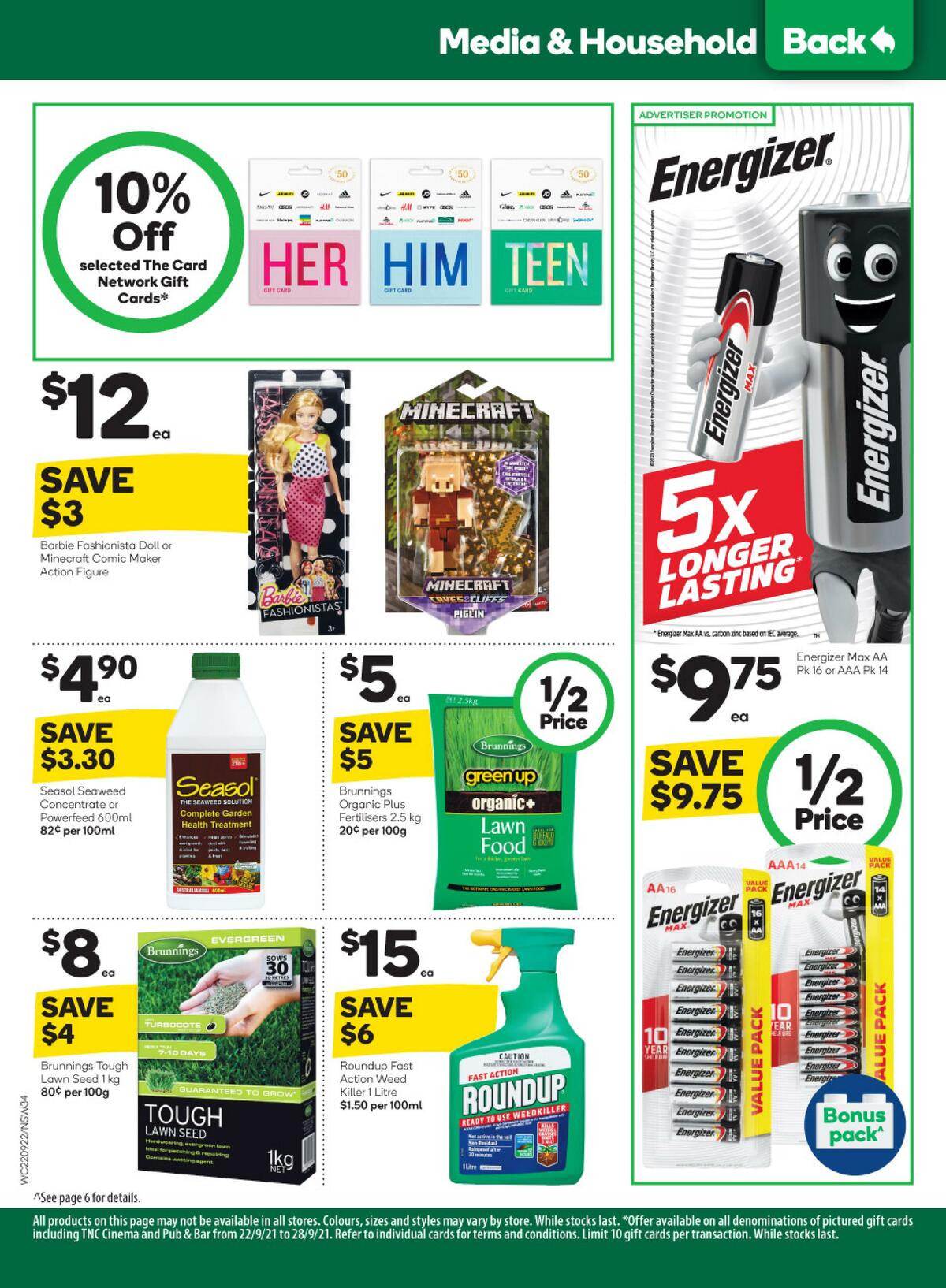 Woolworths Catalogues from 22 September