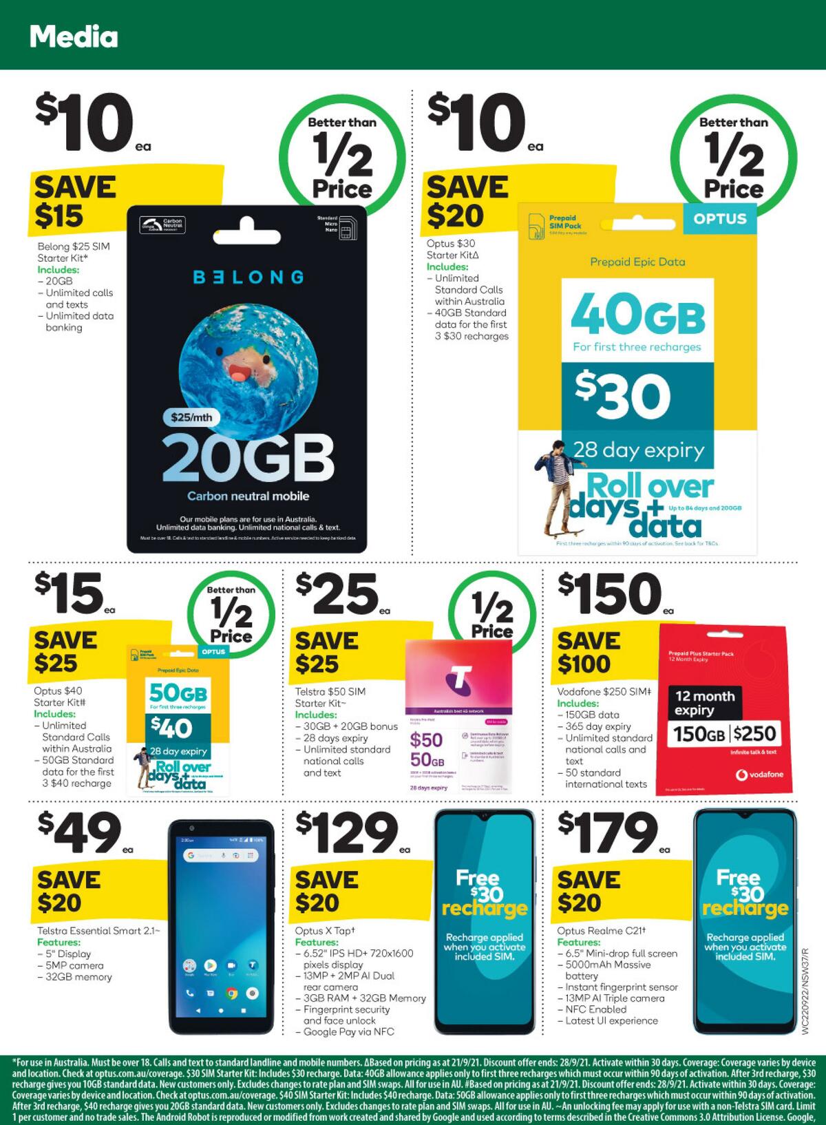 Woolworths Catalogues from 22 September