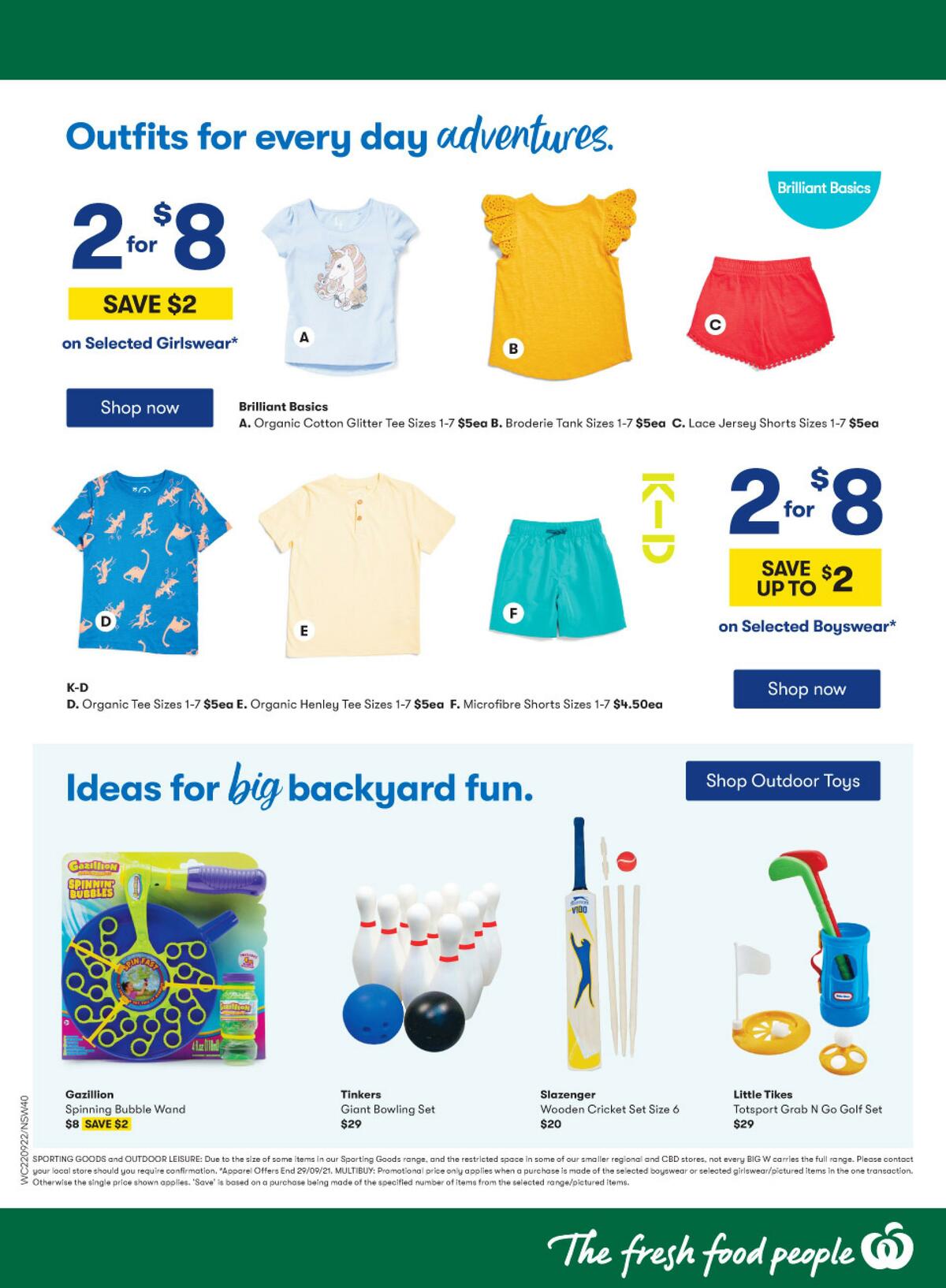 Woolworths Catalogues from 22 September