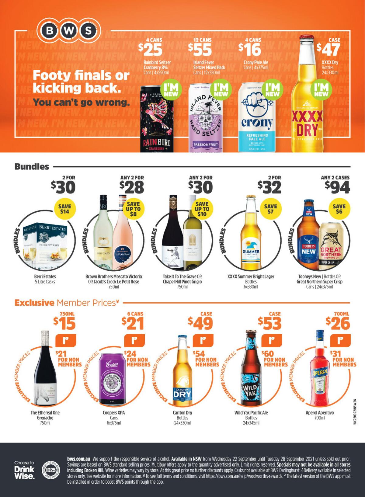 Woolworths Catalogues from 22 September