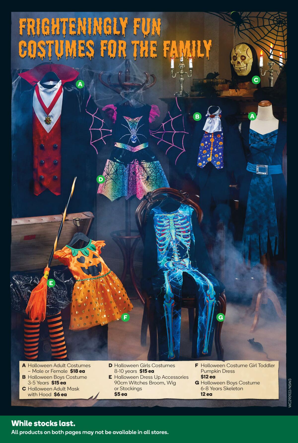 Woolworths Happy Halloween Catalogues from 29 September