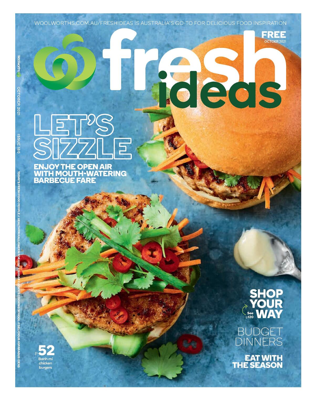 Woolworths Magazine October Catalogues from 1 October