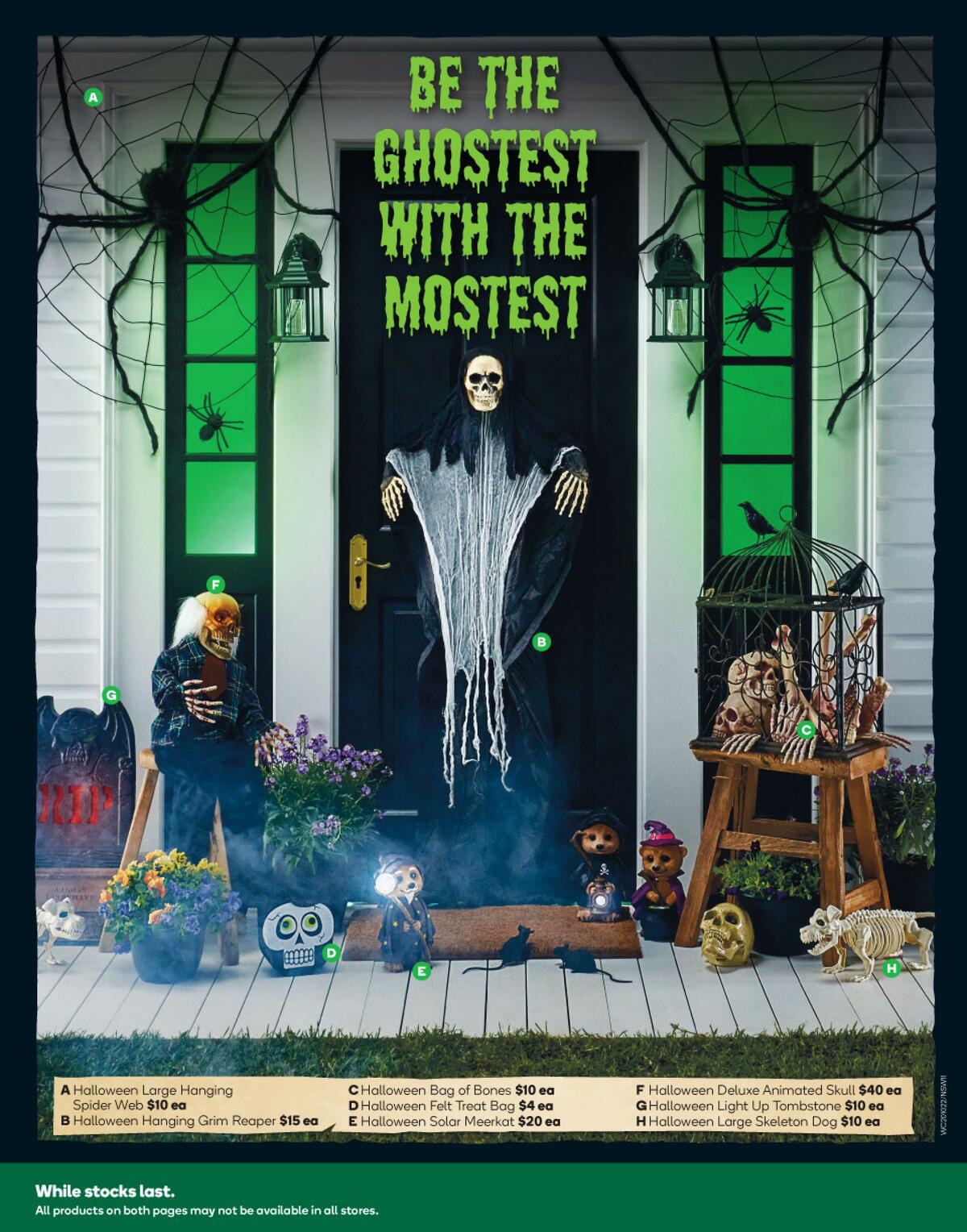 Woolworths Happy Halloween Catalogues from 20 October