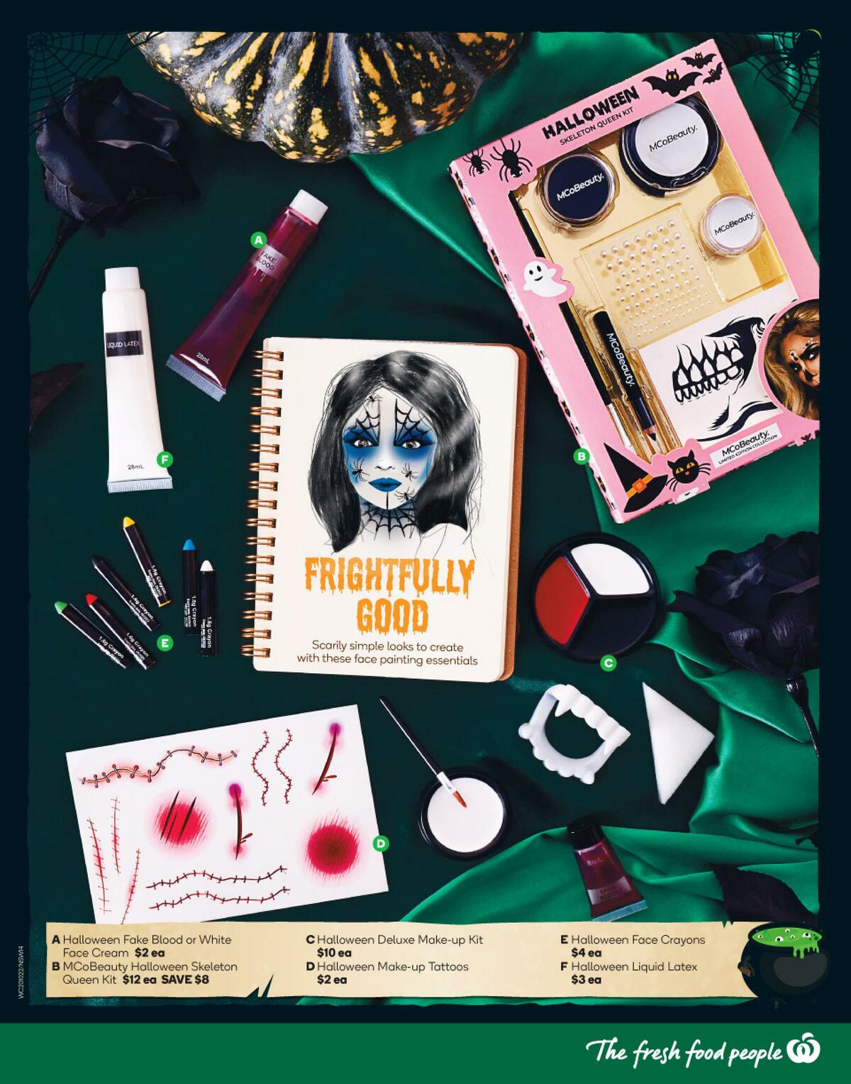 Woolworths Happy Halloween Catalogues from 20 October