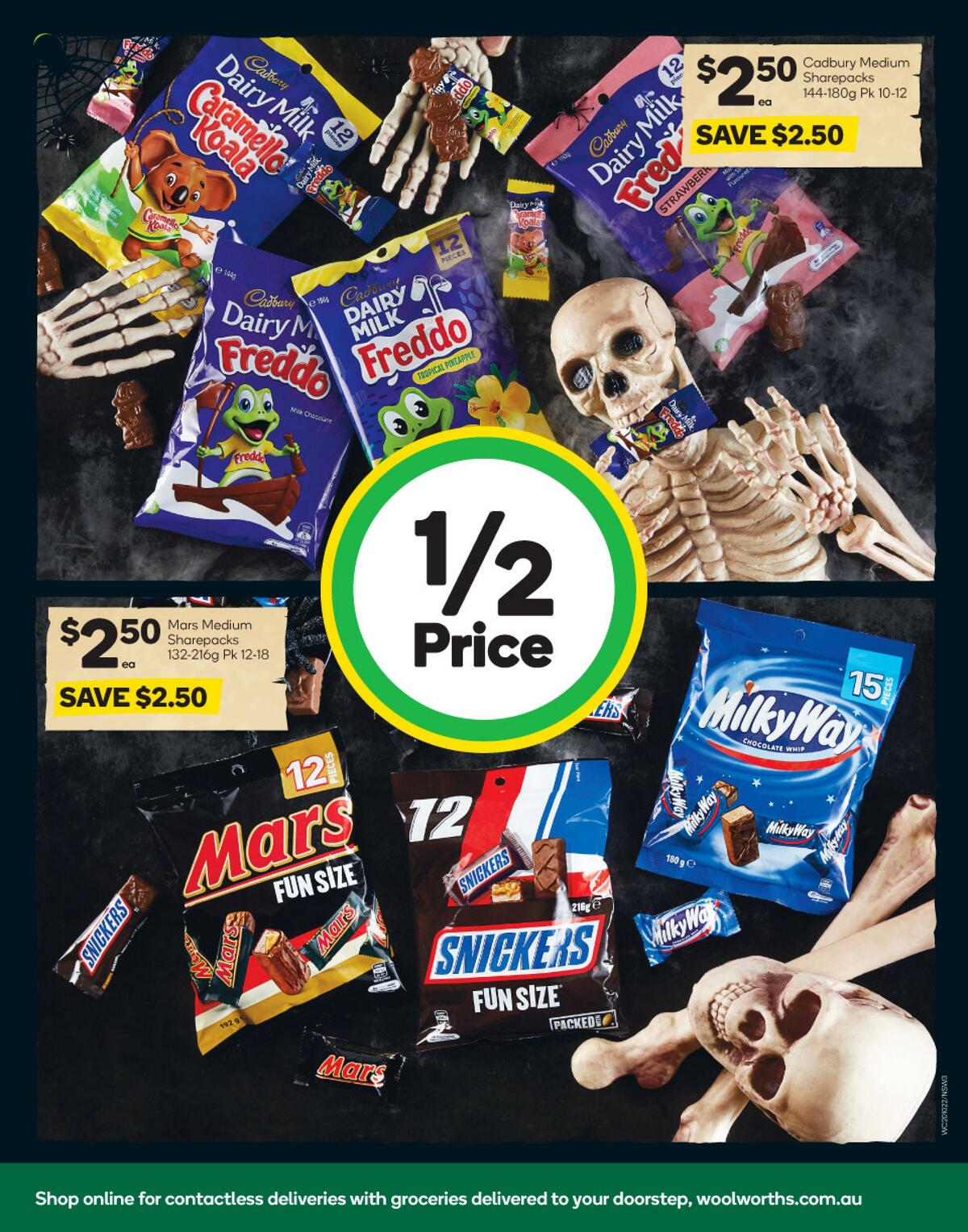 Woolworths Happy Halloween Catalogues from 20 October