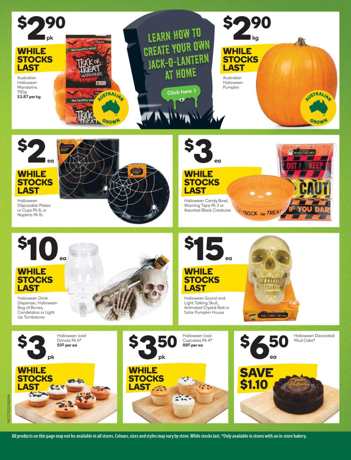 Woolworths Catalogues from 27 October