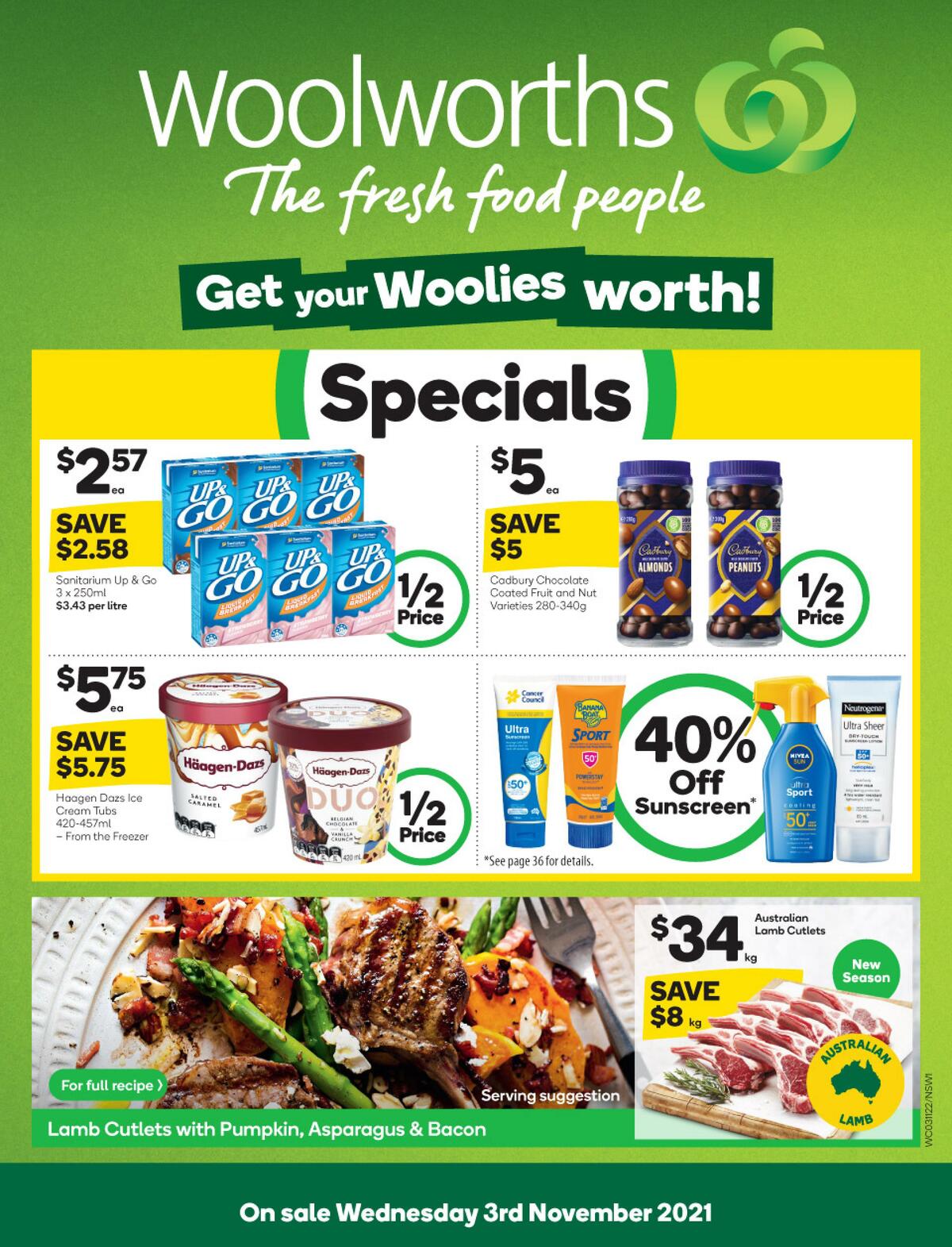 Woolworths Catalogues from 3 November