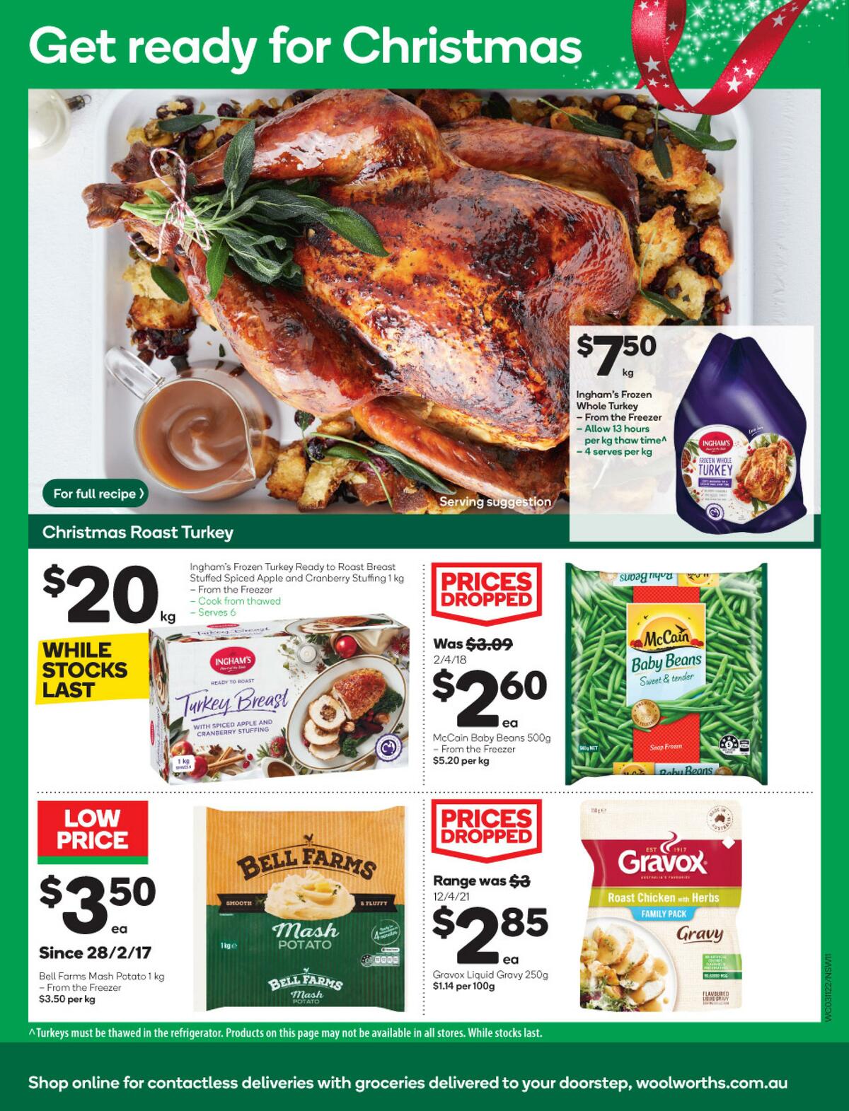 Woolworths Catalogues from 3 November