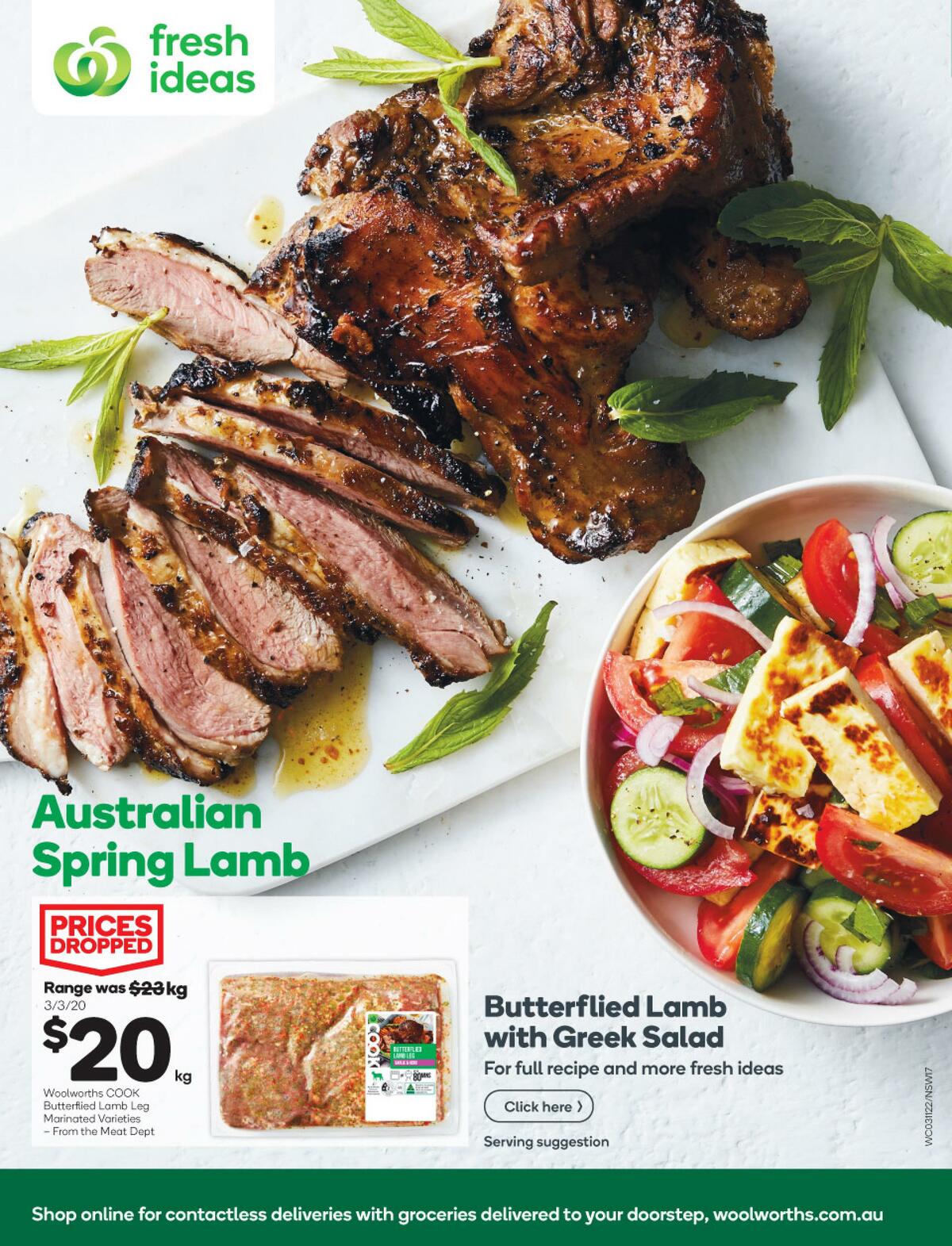 Woolworths Catalogues from 3 November