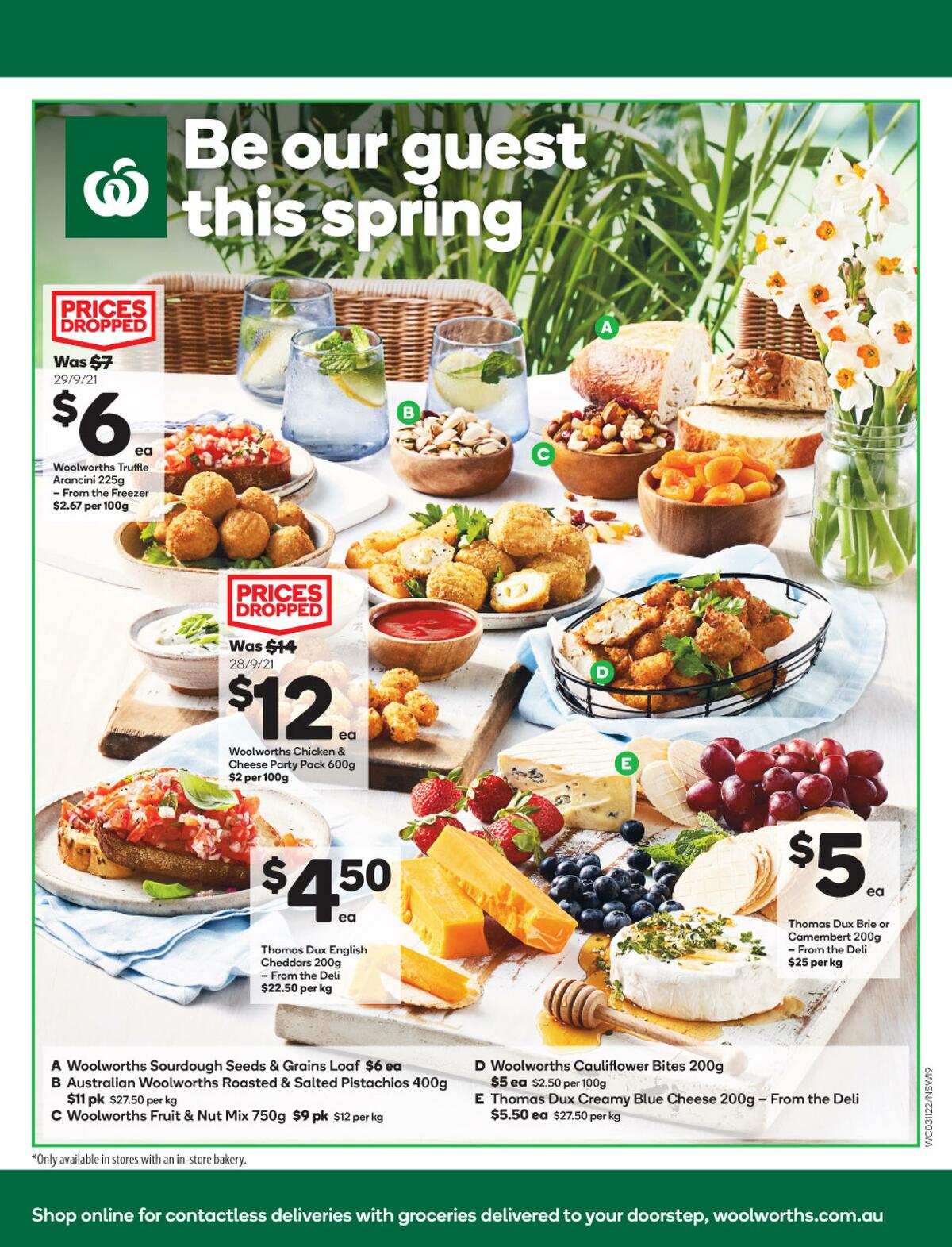 Woolworths Catalogues from 3 November