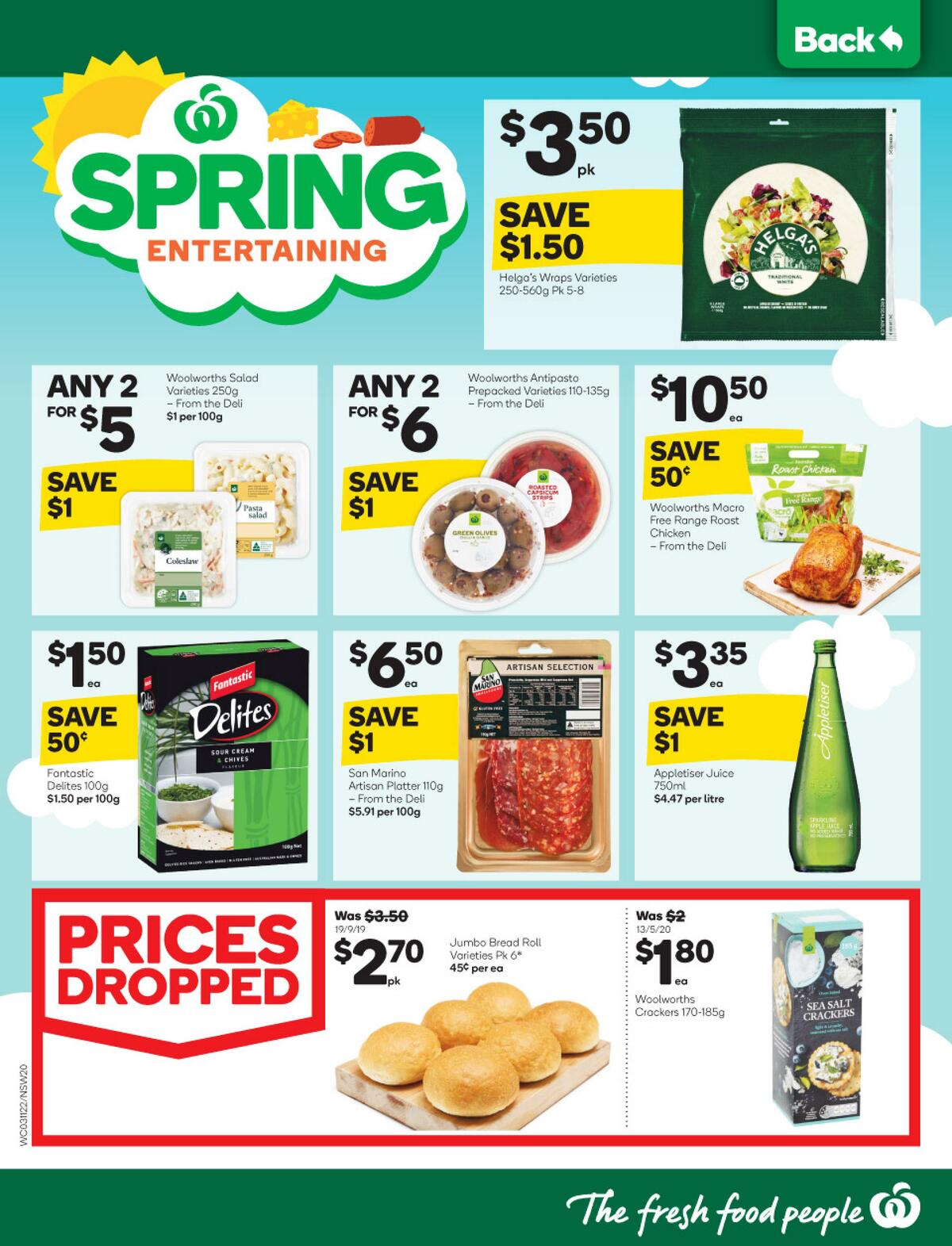 Woolworths Catalogues from 3 November