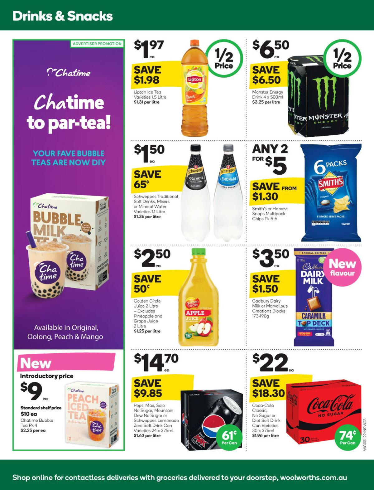 Woolworths Catalogues from 3 November
