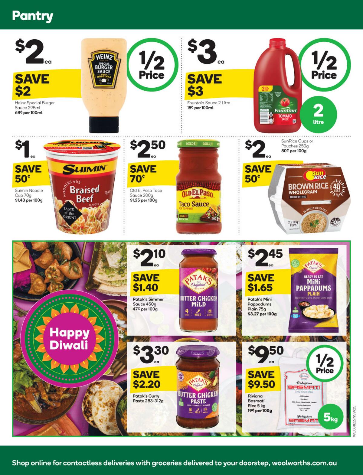 Woolworths Catalogues from 3 November