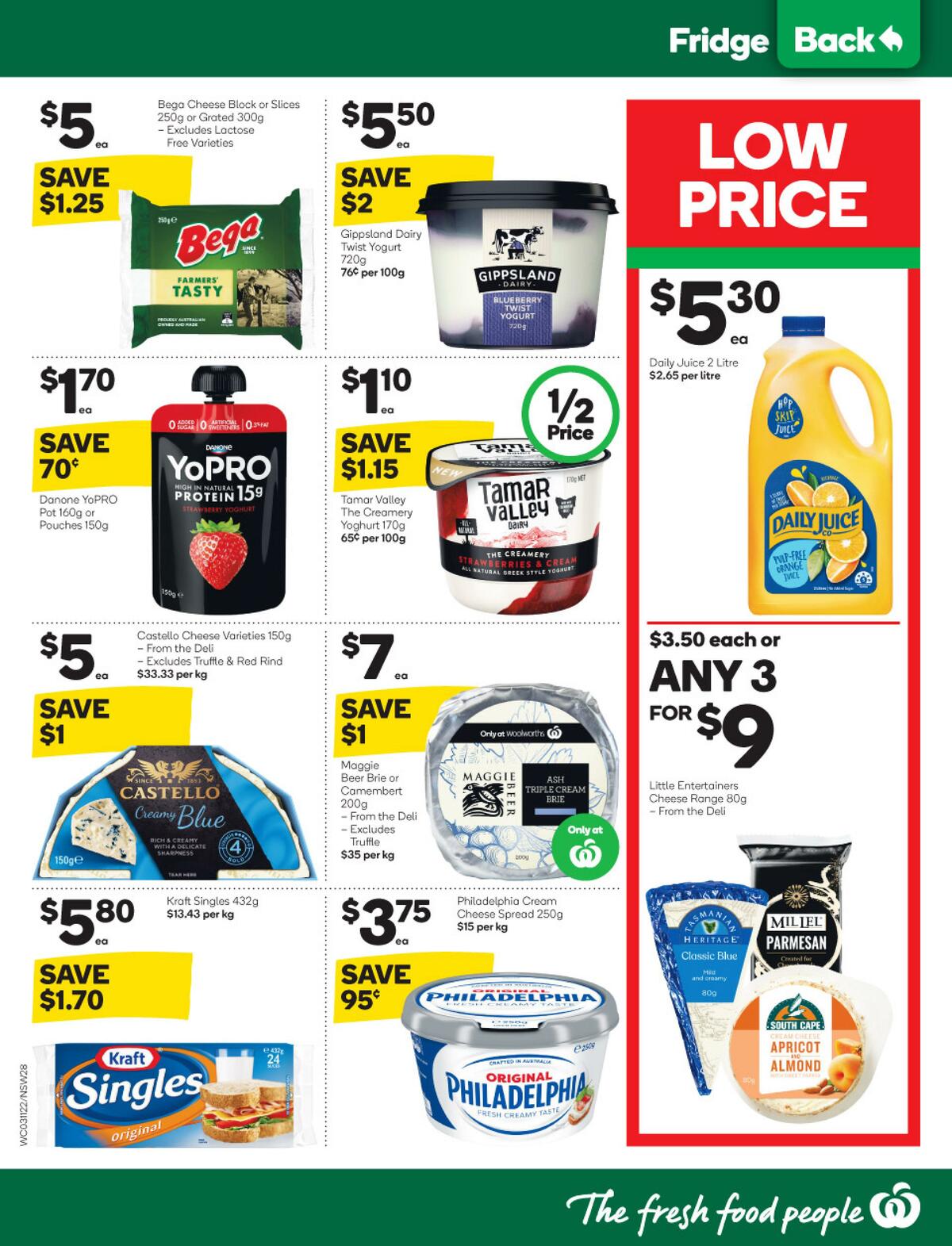 Woolworths Catalogues from 3 November