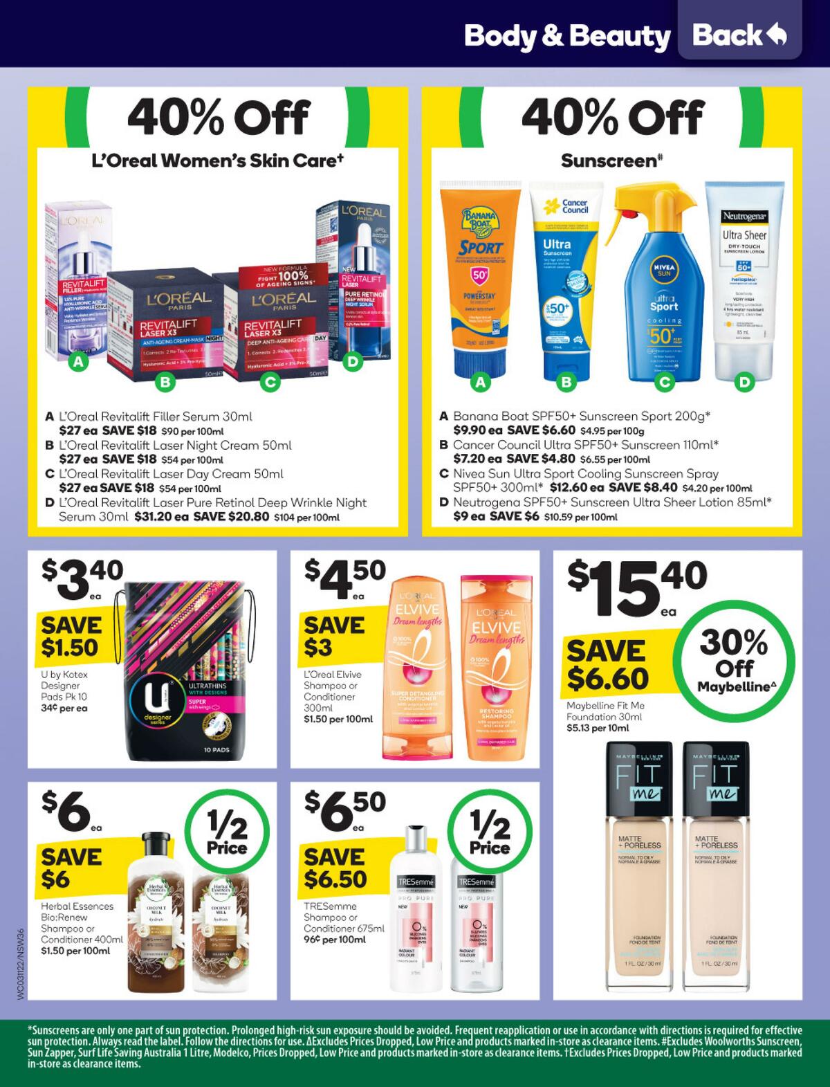 Woolworths Catalogues from 3 November