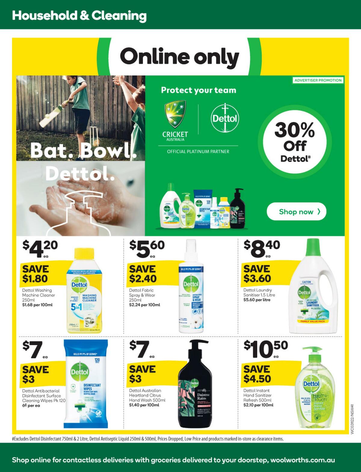 Woolworths Catalogues from 3 November