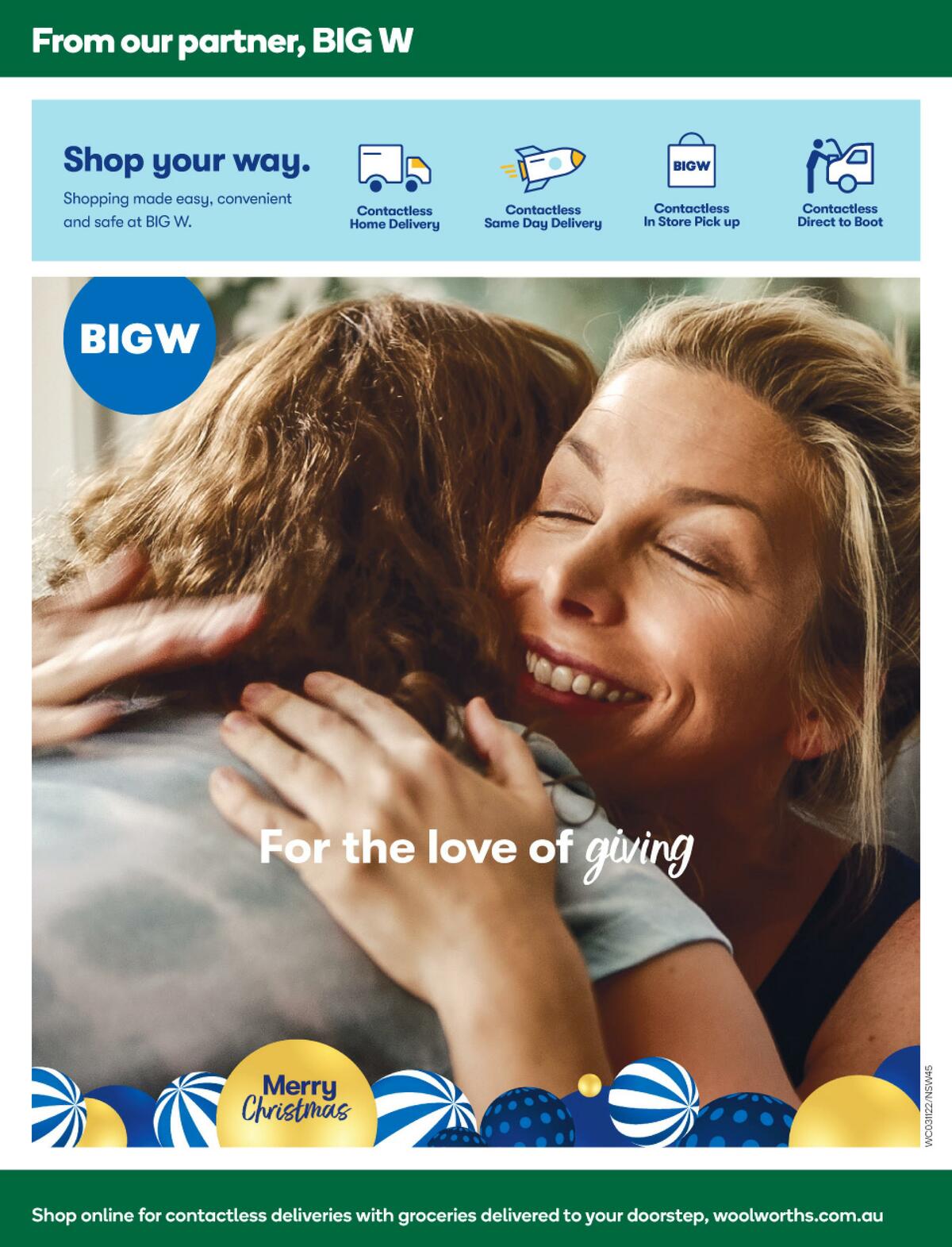 Woolworths Catalogues from 3 November