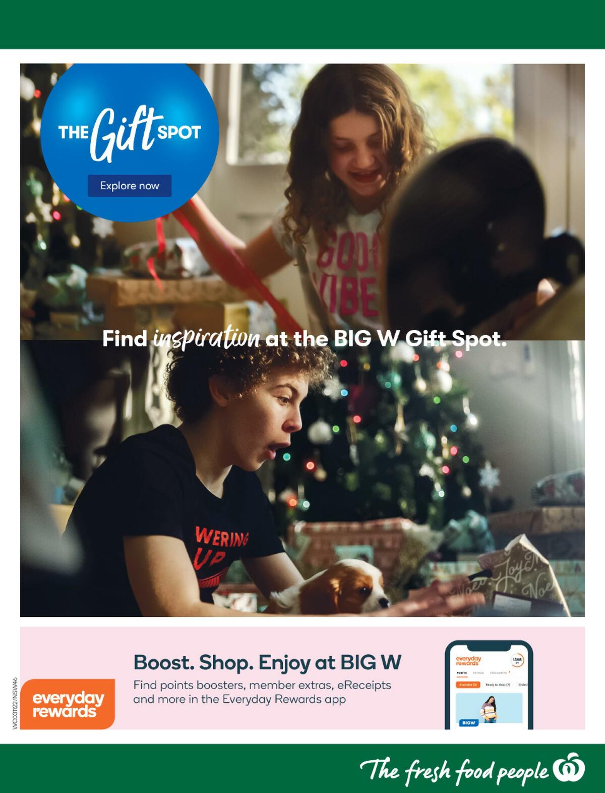 Woolworths Catalogues from 3 November