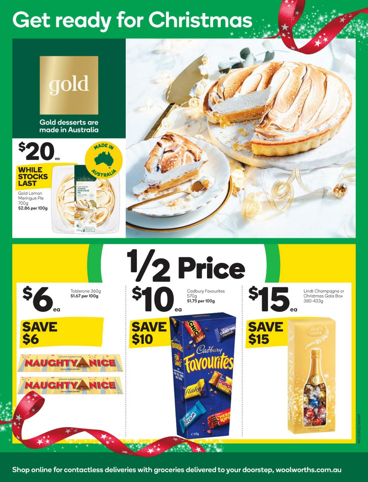 Woolworths Catalogues from 3 November