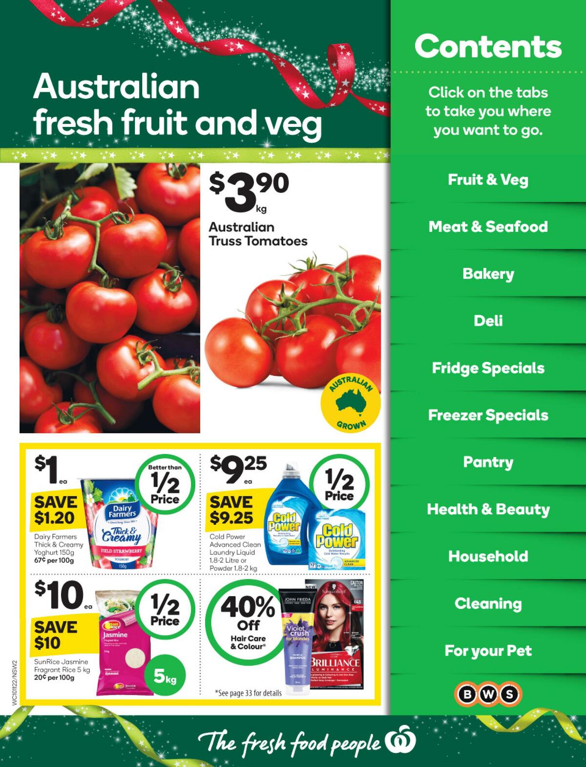 Woolworths Catalogues from 10 November