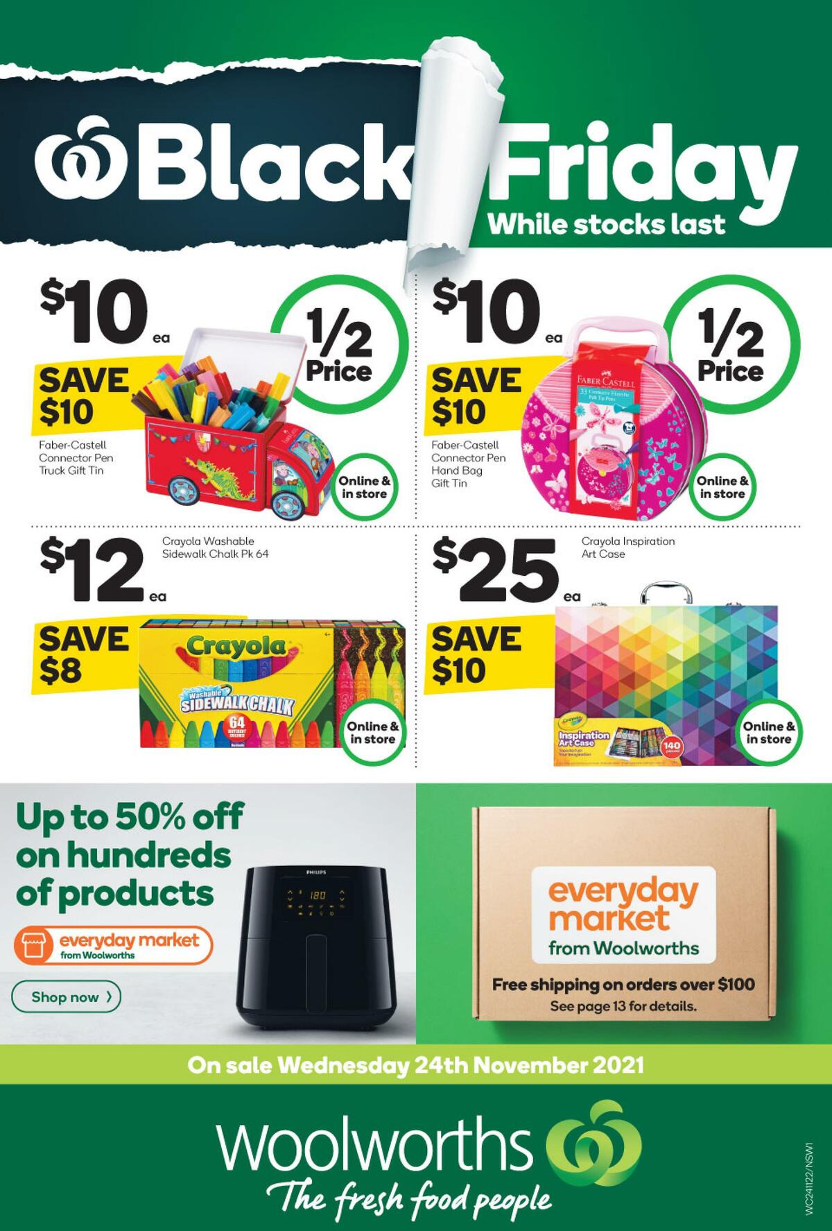 Woolworths Black Friday Catalogues from November 24