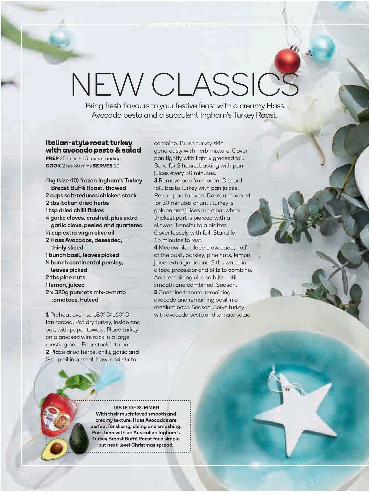 Woolworths Magazine December Catalogues from 1 December