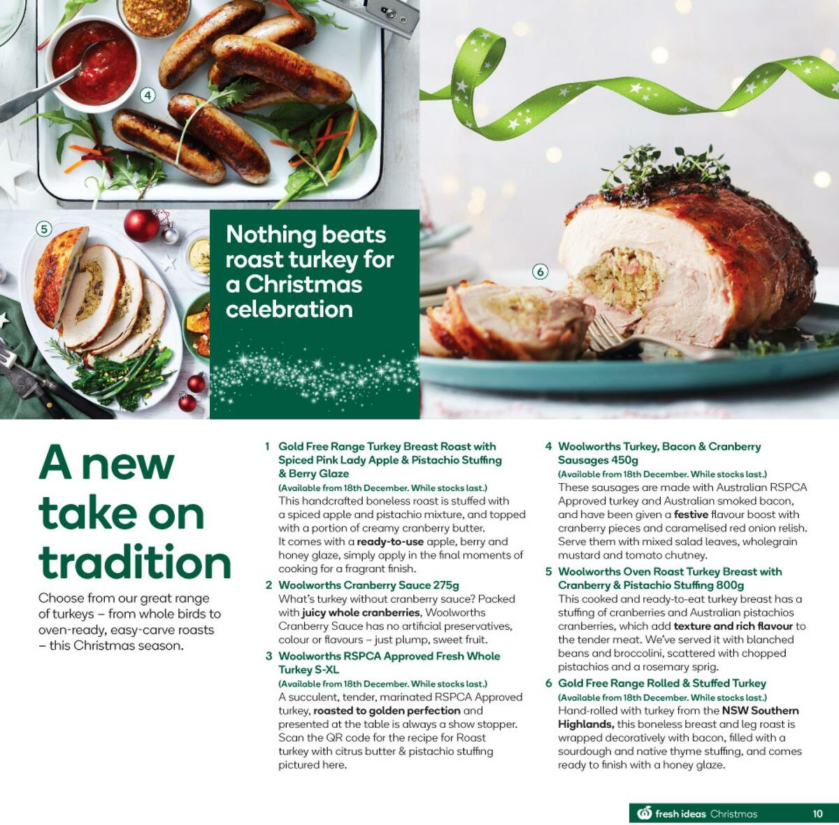 Woolworths Christmas Inspiration Guide Catalogues from 1 December