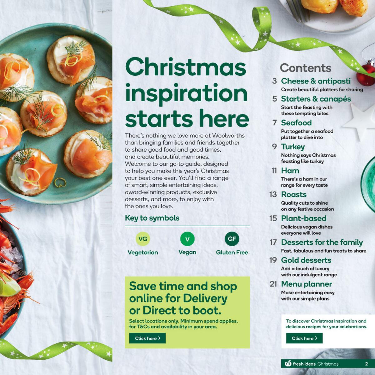 Woolworths Christmas Inspiration Guide Catalogues from 1 December