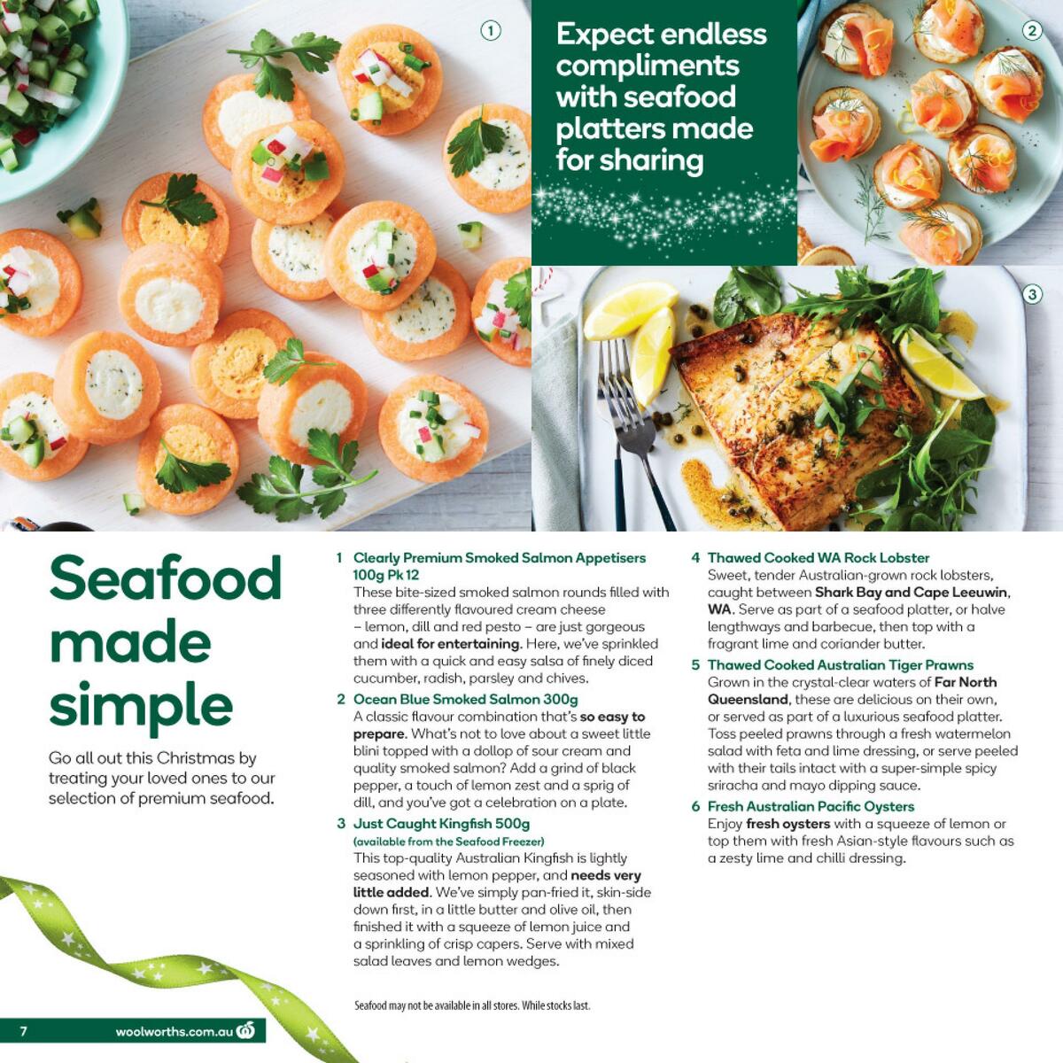 Woolworths Christmas Inspiration Guide Catalogues from 1 December