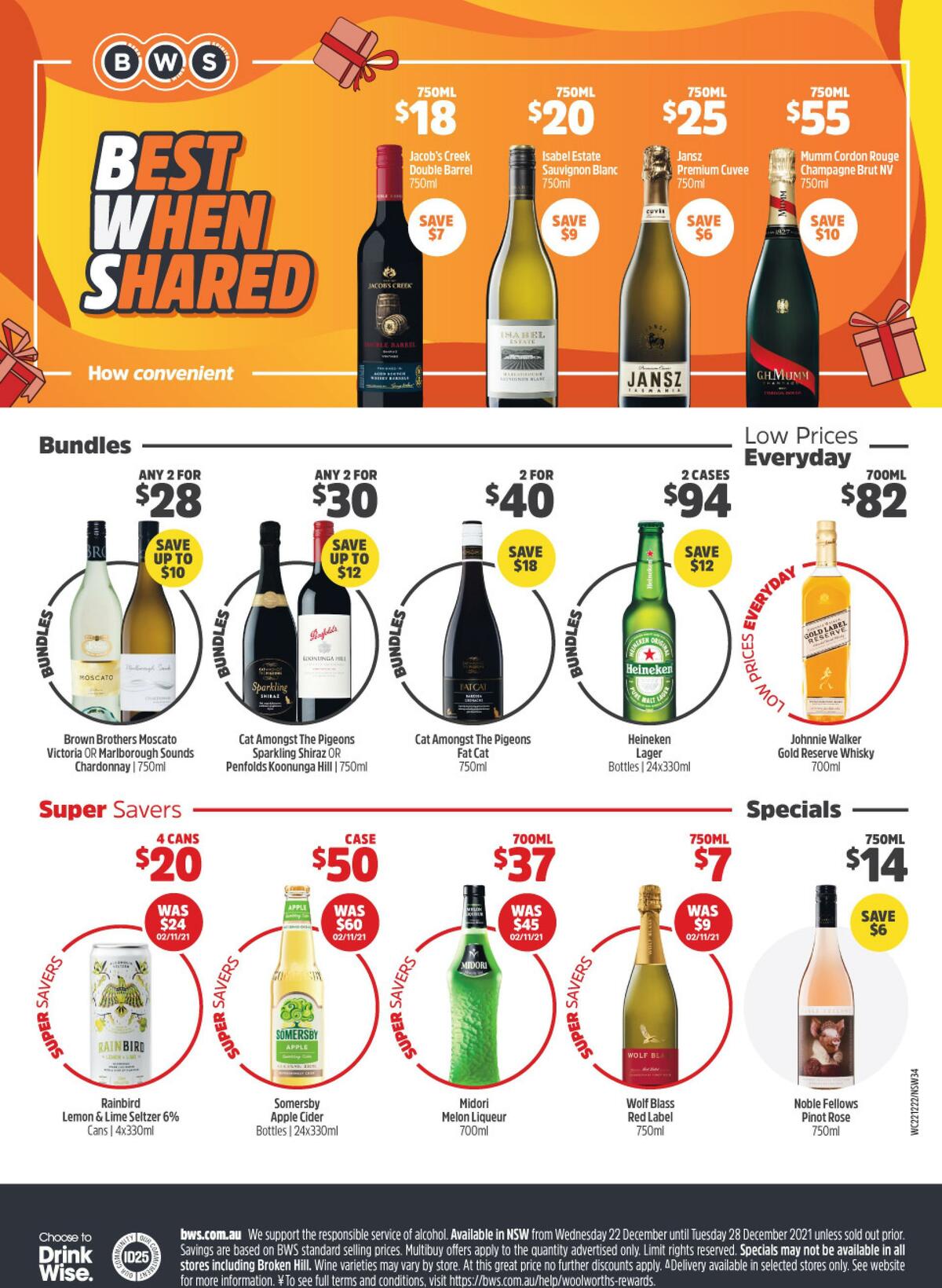 Woolworths Catalogues from 22 December