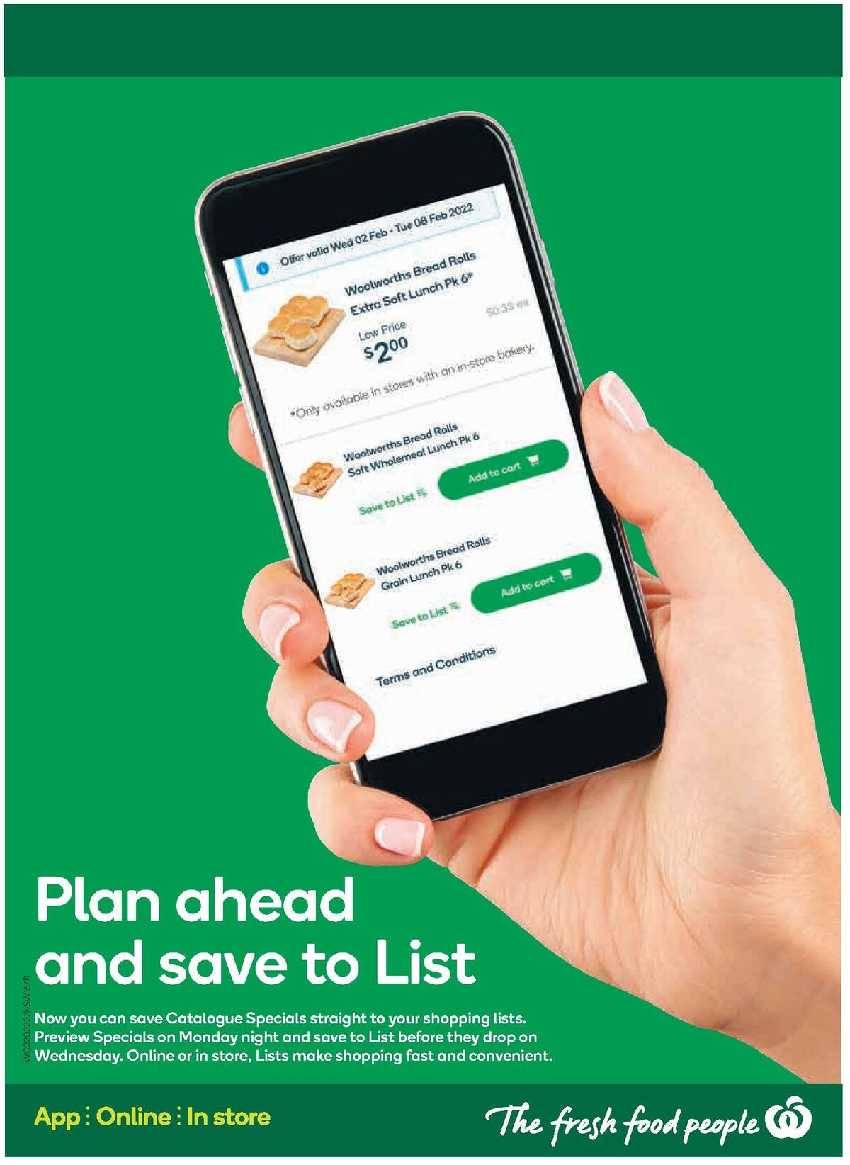 Woolworths Catalogues from 2 February