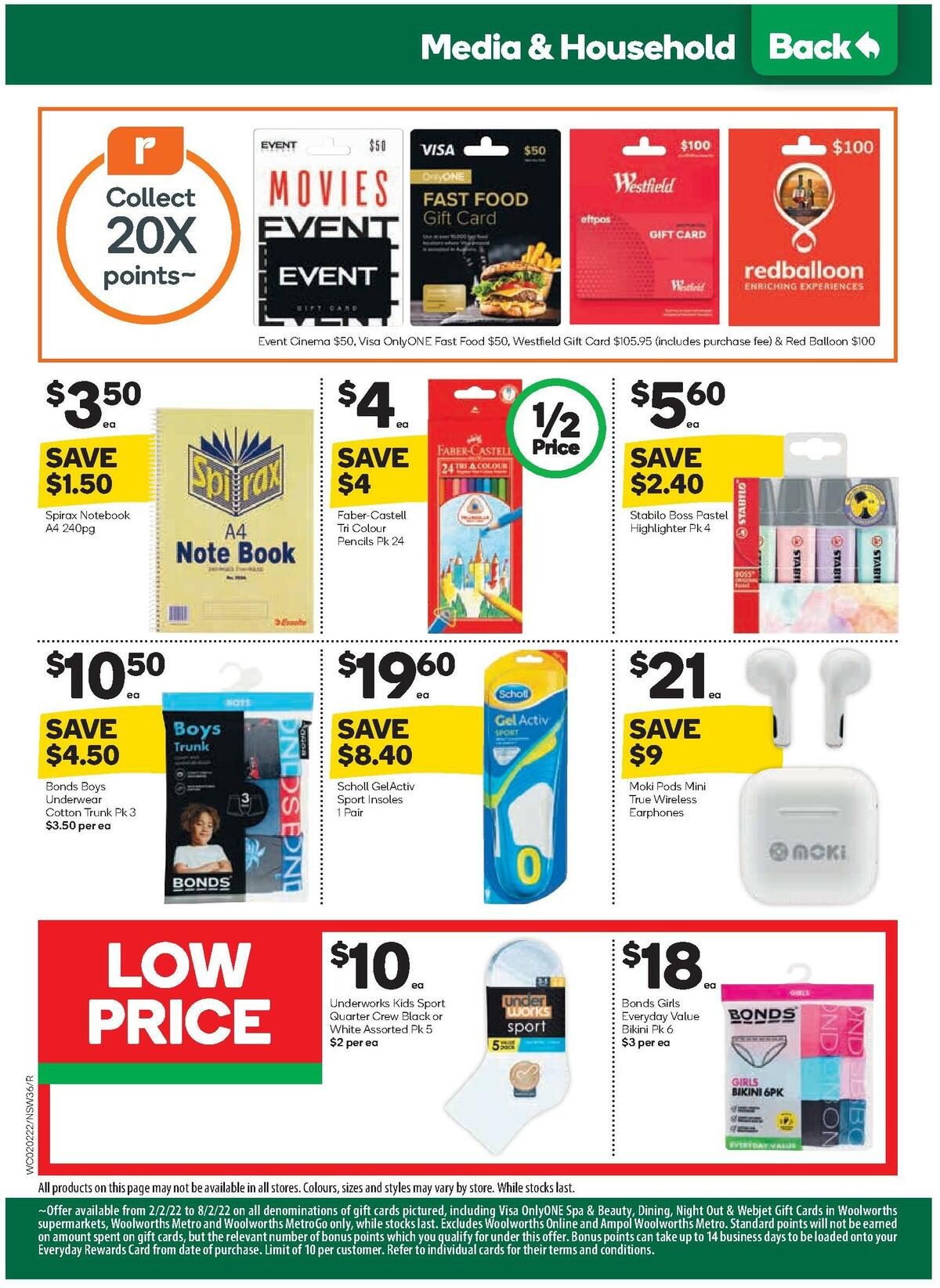 Woolworths Catalogues from 2 February