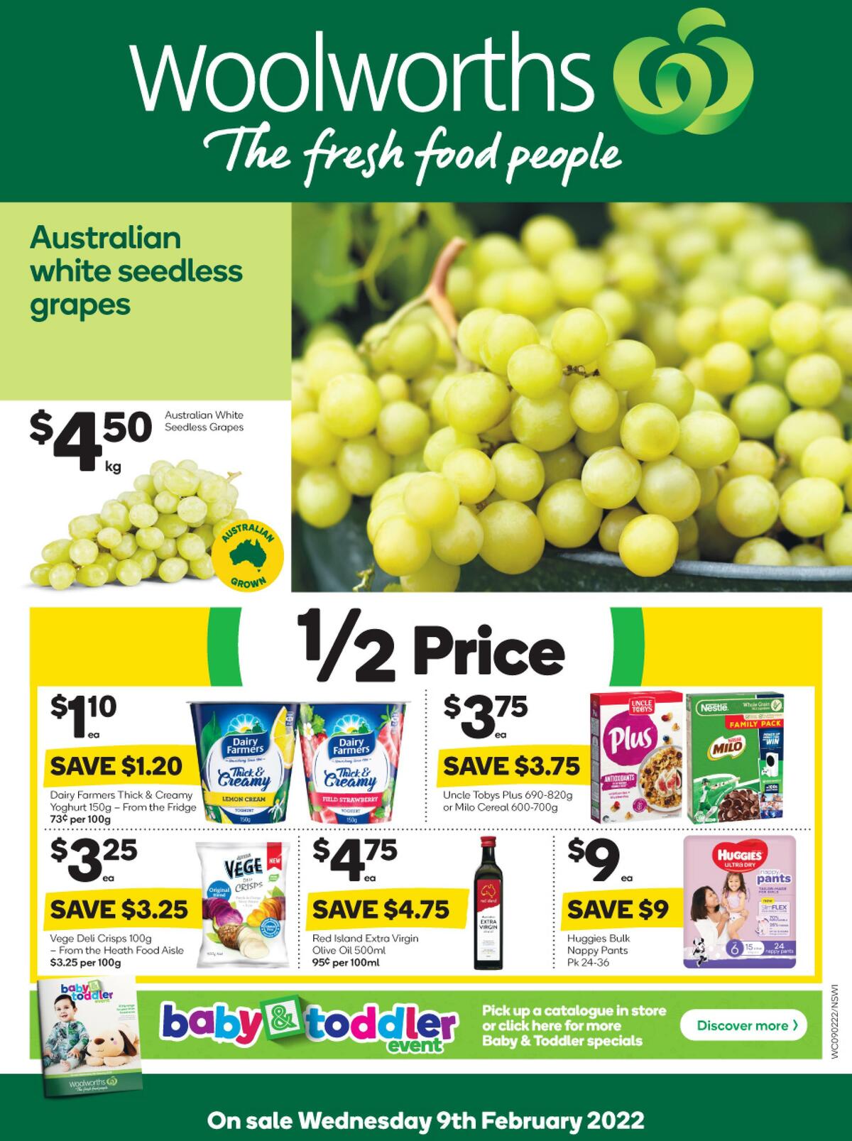 Woolworths Catalogues from 9 February