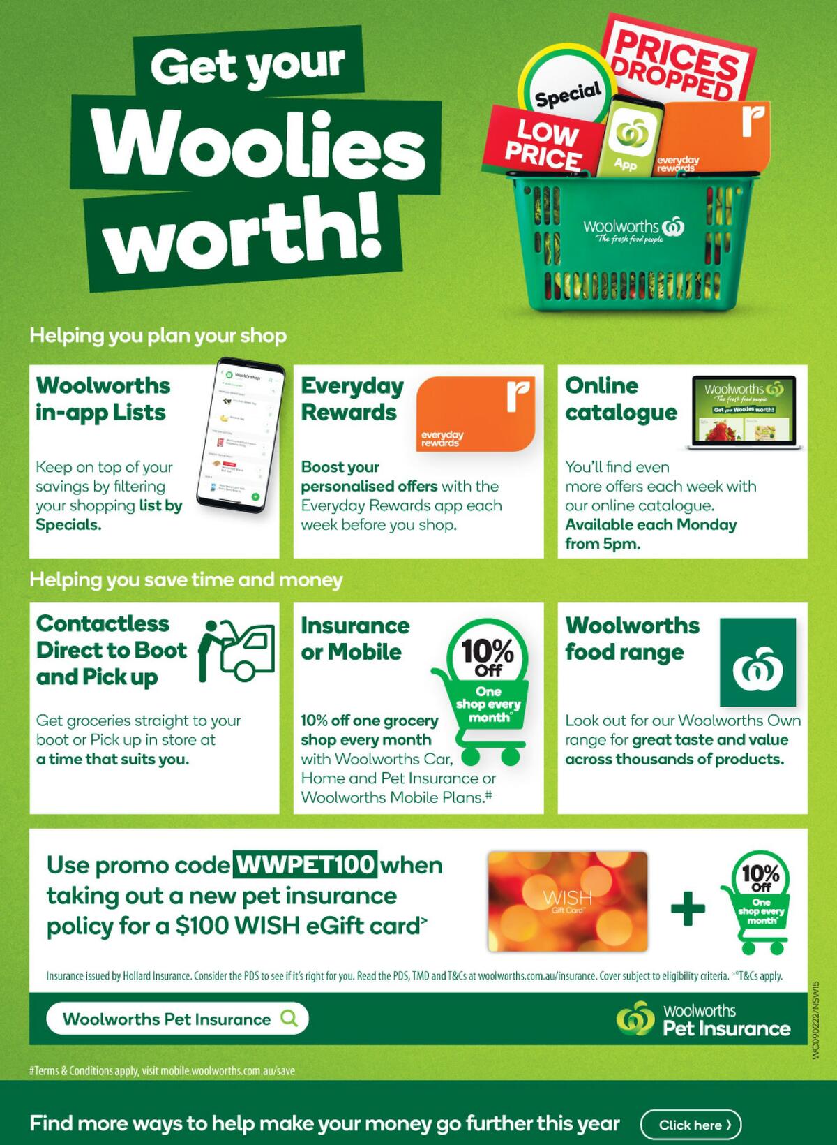 Woolworths Catalogues from 9 February