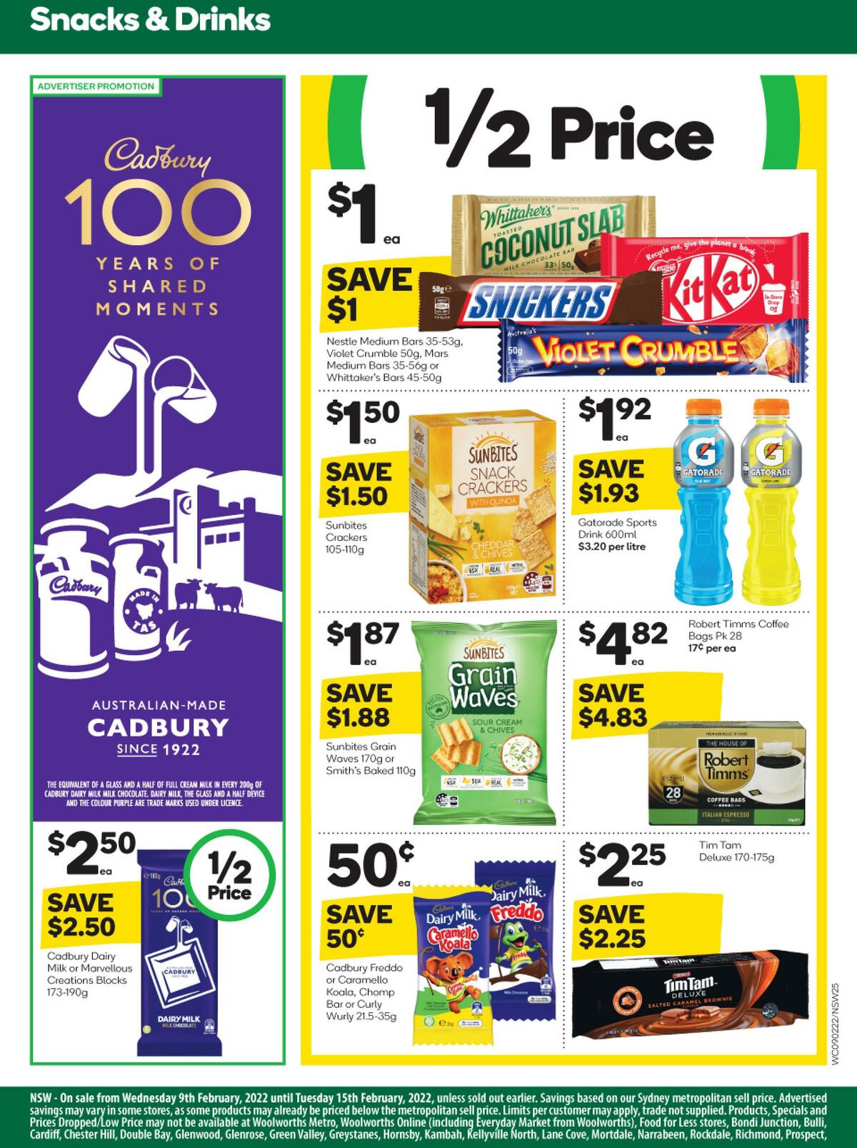 Woolworths Catalogues from 9 February